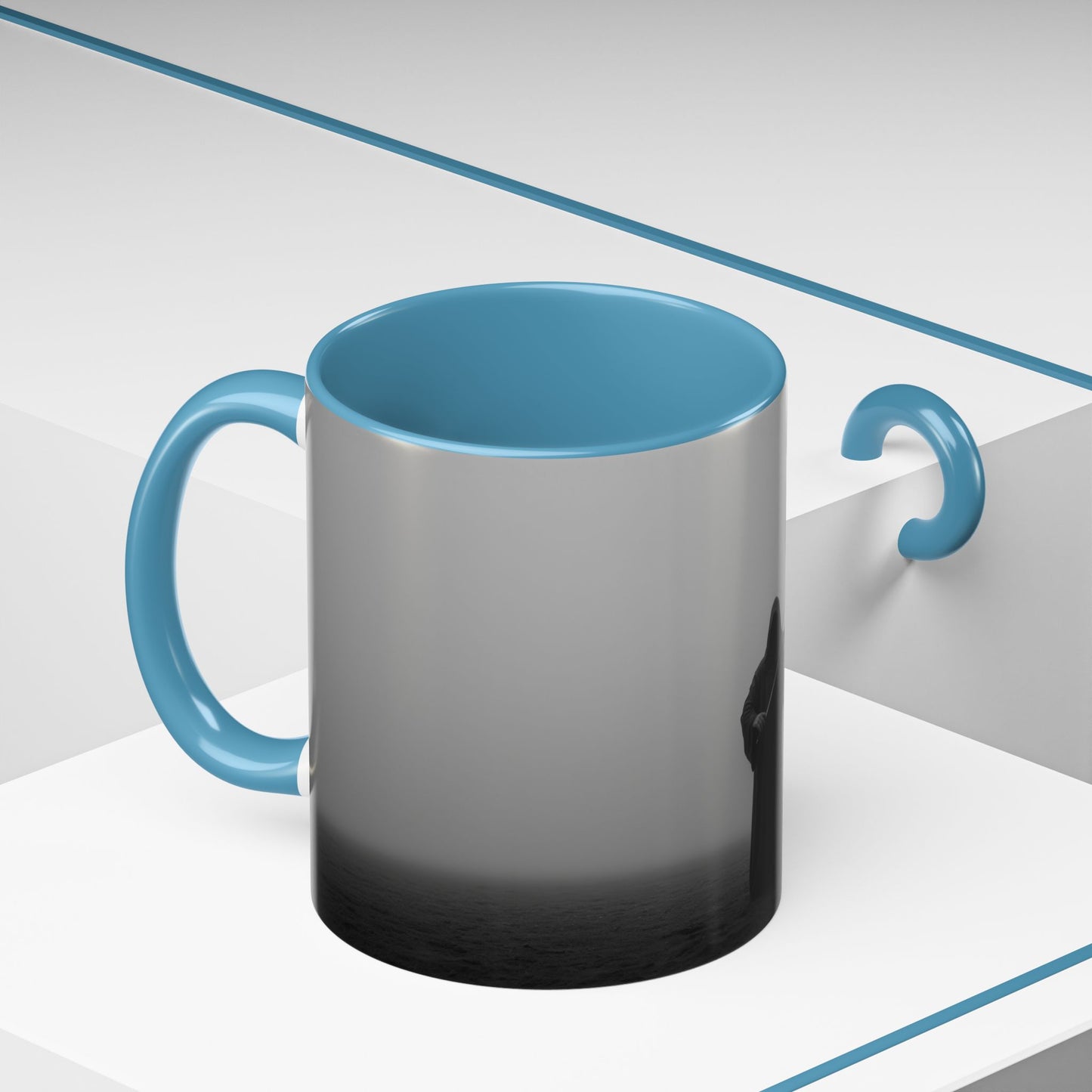 Dark Violin Mug (EU) - Dramatic Art Mug, Violin Mug, Haunting Art Mug, Dark Classical Music Mug