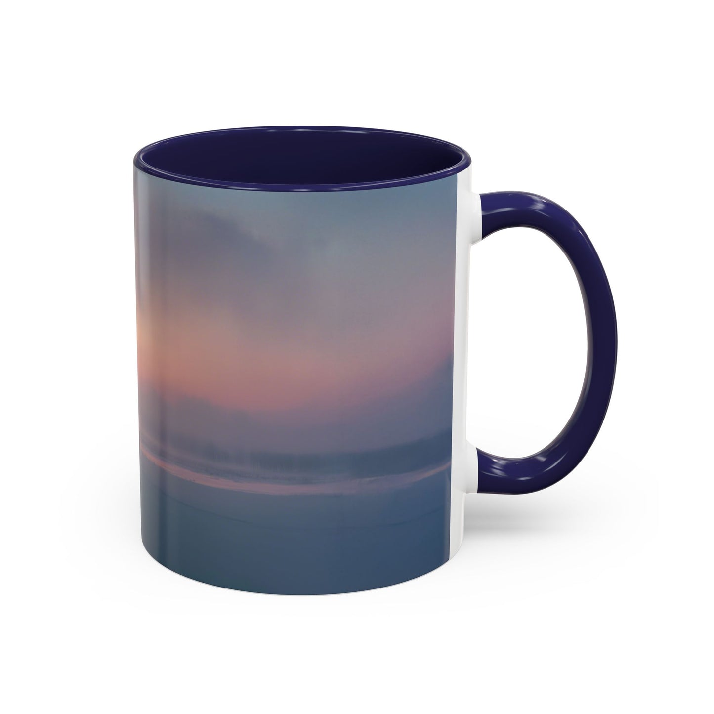 Classical December Mug (USA) - Winter Mug, Winter Sunrise Mug, Peaceful Landscape Mug, Holiday Decor Mug