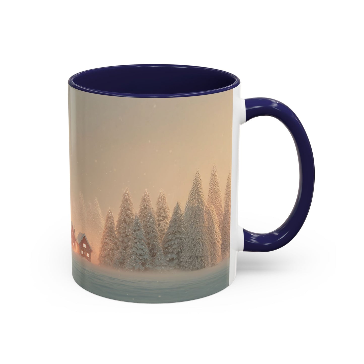 Christmas with Strauss Mug (EU) - Classical Christmas Mug, Christmas Countryside Mug, Holiday Classics Mug, Richard Strauss Inspired Mug