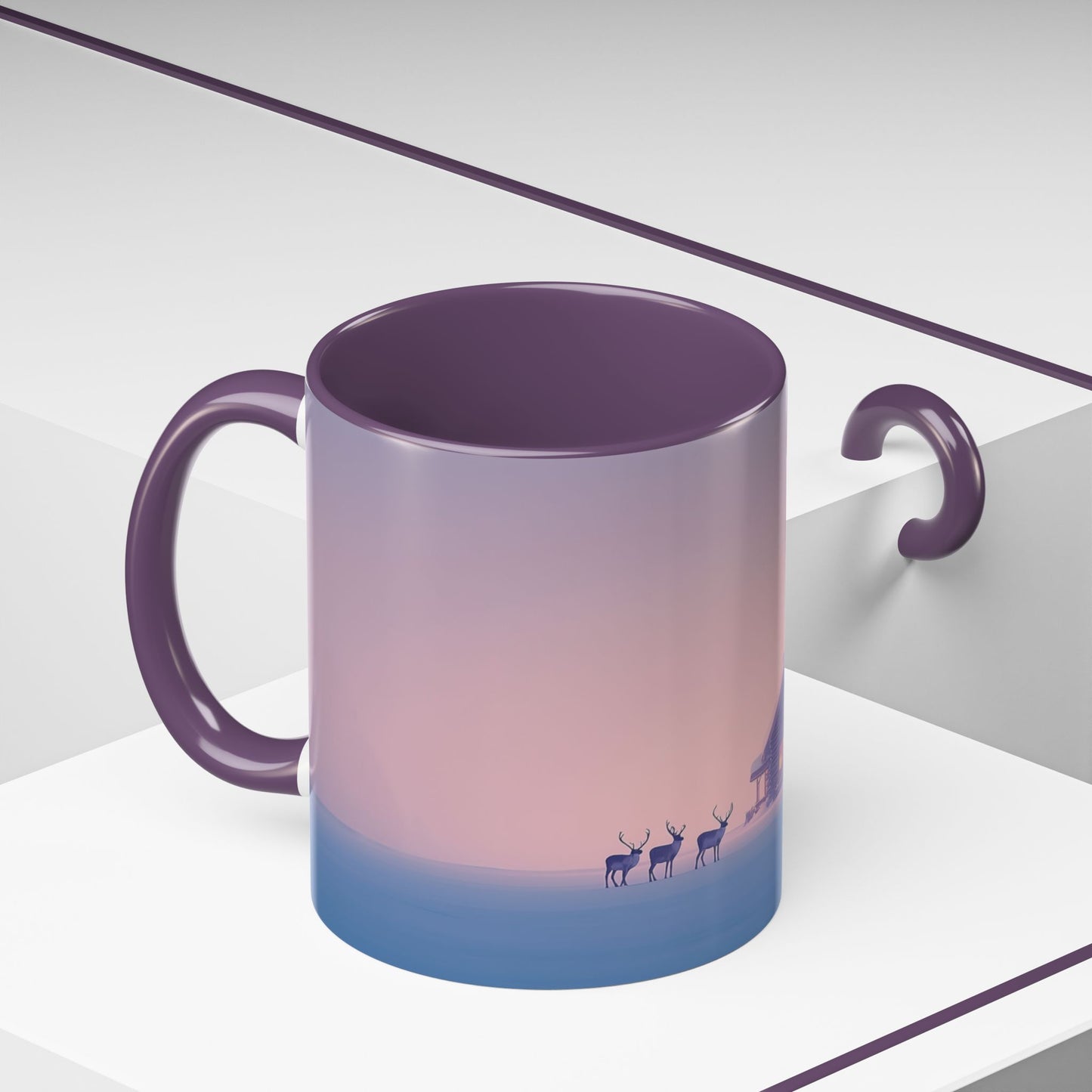 Christmas with Baroque Mug (EU) - Winter Mug, Holiday Mug, Christmas Mug, Classical Music Mug, Winter Morning Mug