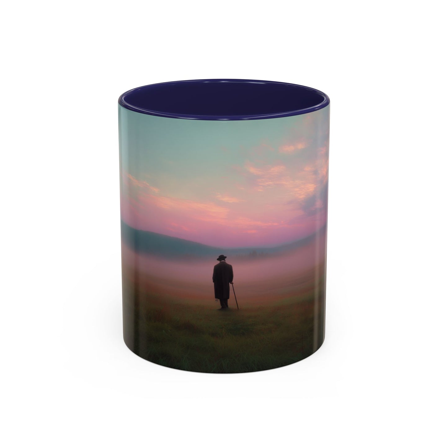 Classical Relaxation Mug (EU) - Calming Mug, Beethoven Inspired Mug, Self-Care Mug, Thoughtful Mug, Peaceful Scenery Mug