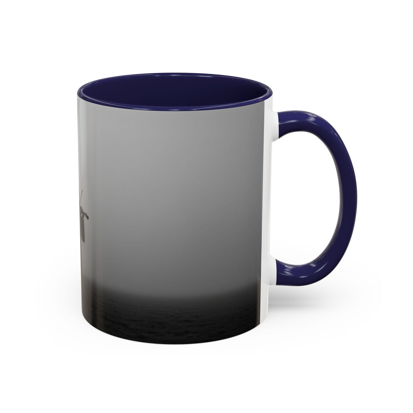 Dark Violin Mug (USA) - Dramatic Art Mug, Violin Mug, Haunting Art Mug, Dark Classical Music Mug