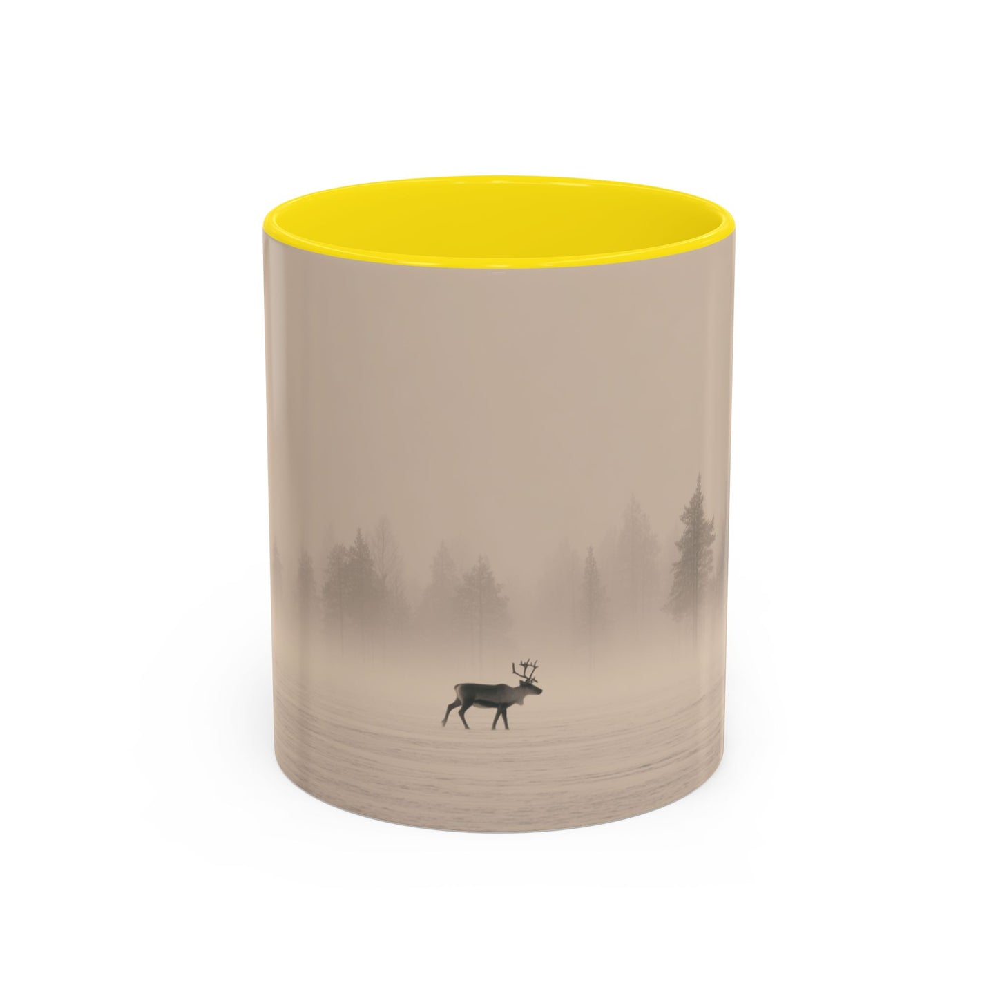 Winter Morning Mug (EU)- Classical Music Mug, Mozart Vivaldi & Bach Inspired Mug, Winter Mug, Soft Morning Mug, Wilderness Mug