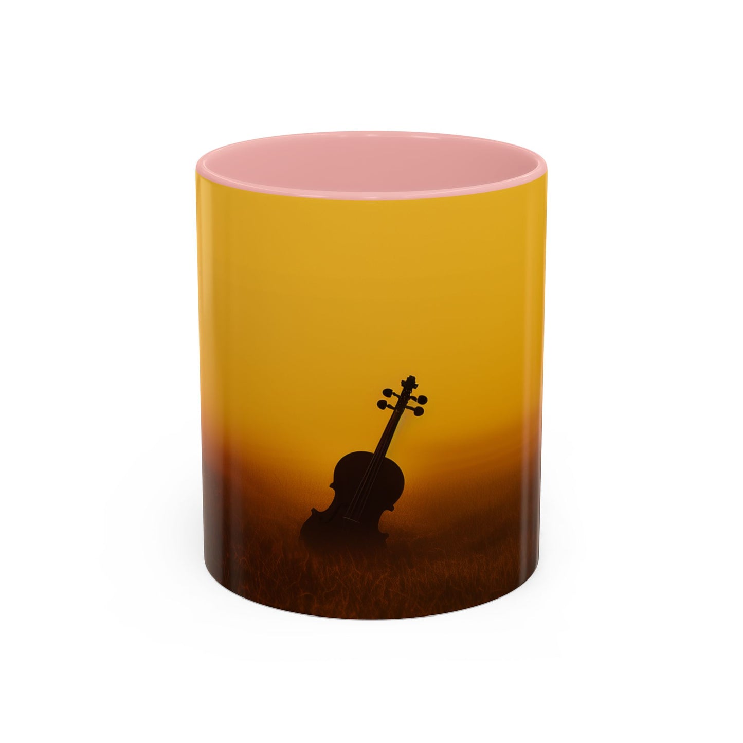 Summer & Strings Mug (EU) - Classical Violin Poster, Summer Print, Classical Music Print, Calm Music Poster, Stings Lovers Print