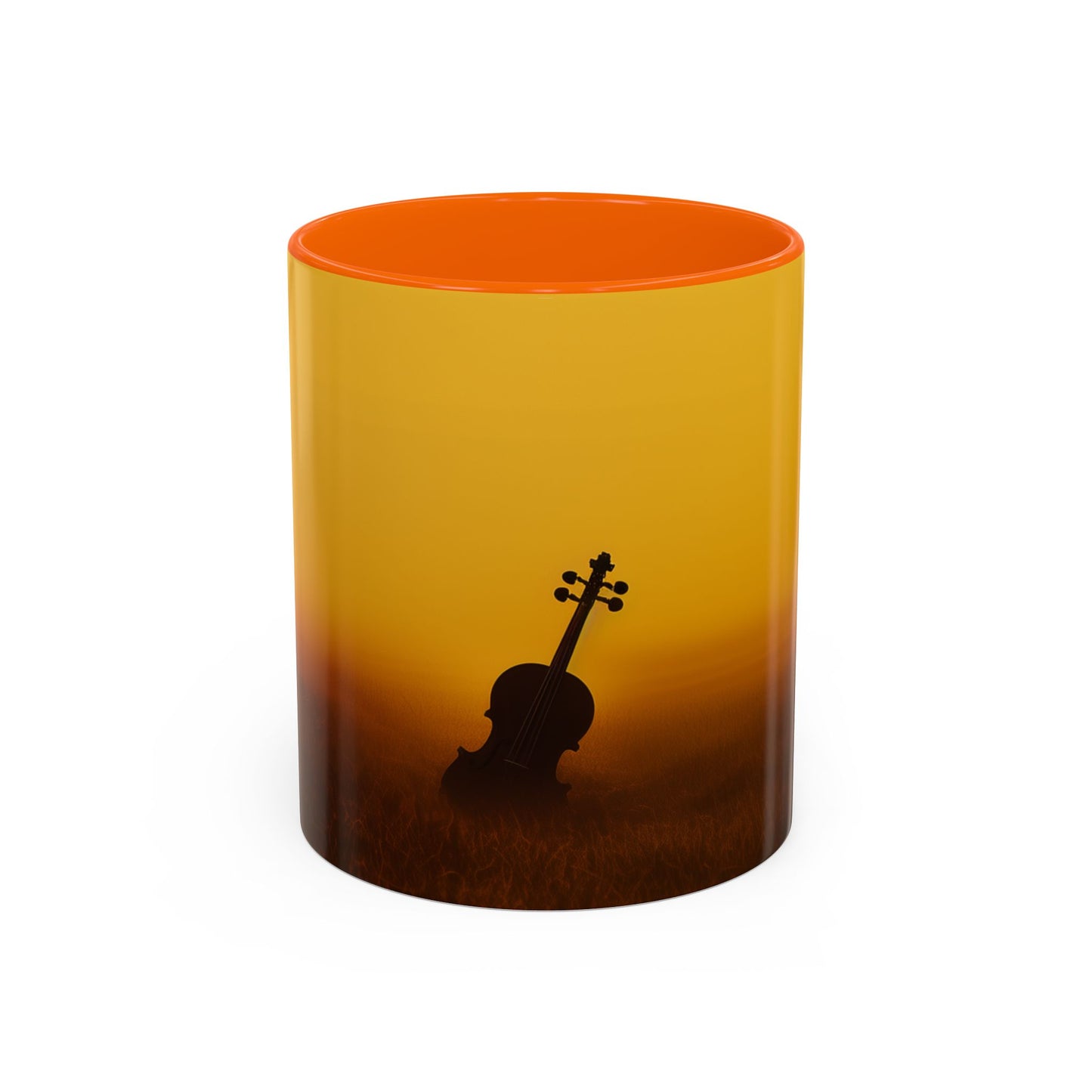 Summer & Strings Mug (EU) - Classical Violin Poster, Summer Print, Classical Music Print, Calm Music Poster, Stings Lovers Print