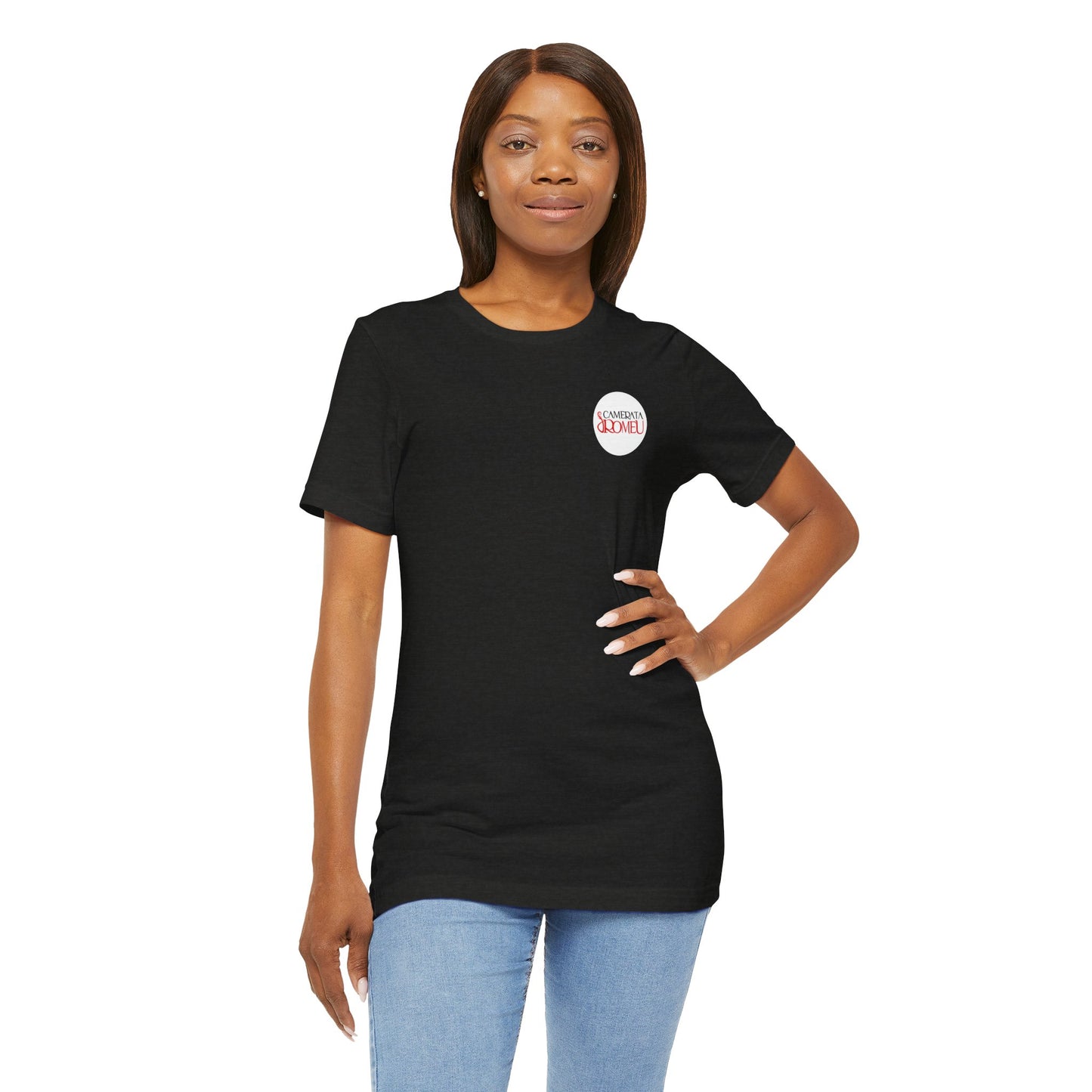 Back Design: Play like a Girl: Camerata Romeu Shirt, Play like a Girl Shirt, Orchestra Shirt, Female Musician Shirt, Violin Shirt