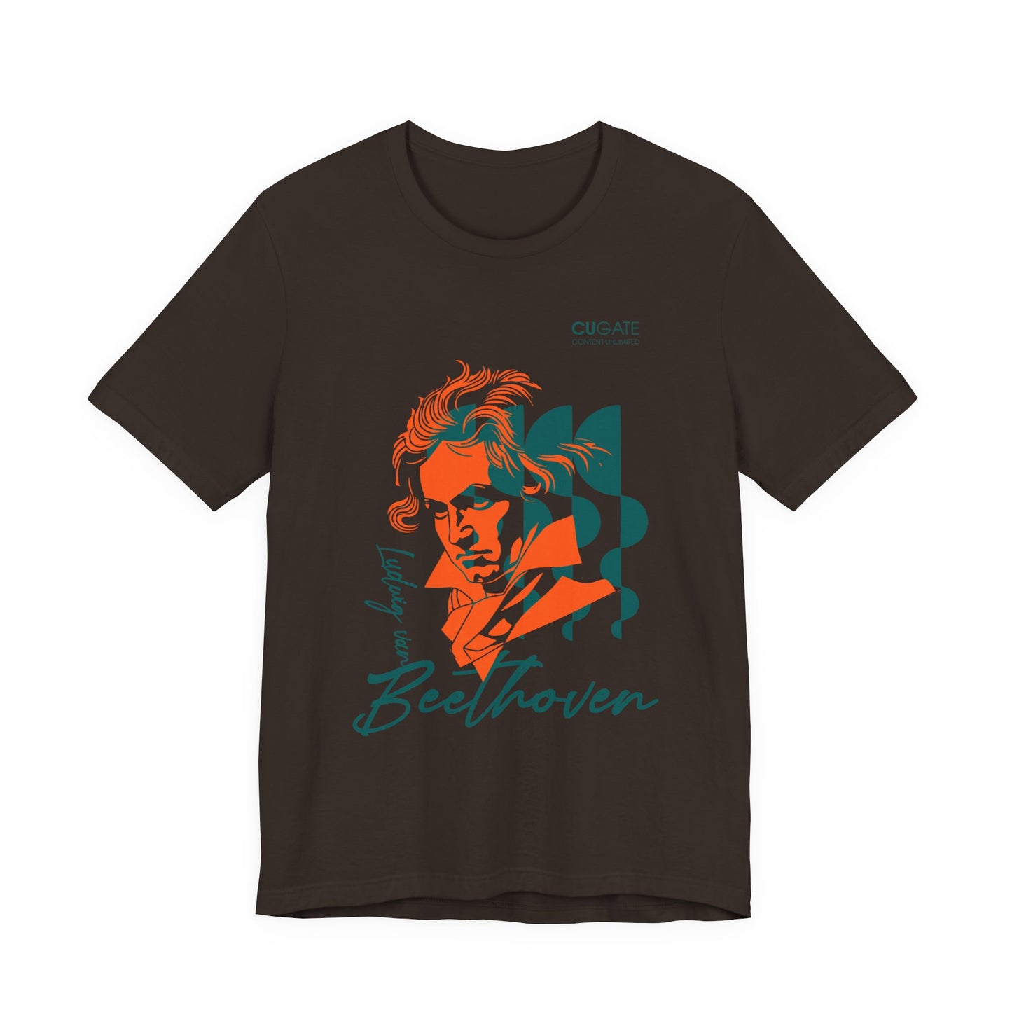 Beethoven T-Shirt (Dark): Classical Music T-Shirt, Beethoven Shirt, Ludwig van Beethoven Gift