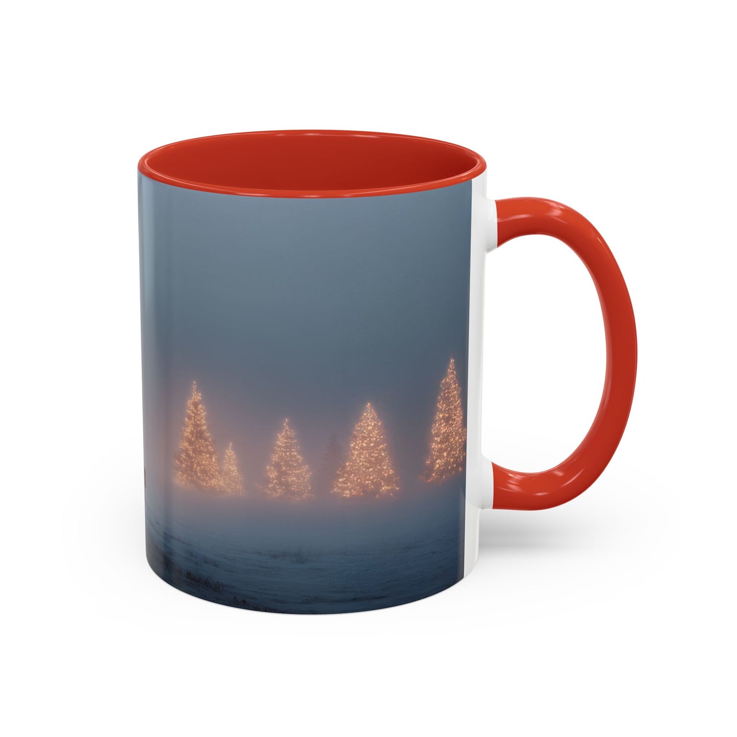 A Peaceful Christmas Mug (EU) - Landscape Mug, Winter Mug, Holiday Mug, Christmas Mug, Classical Music Mug