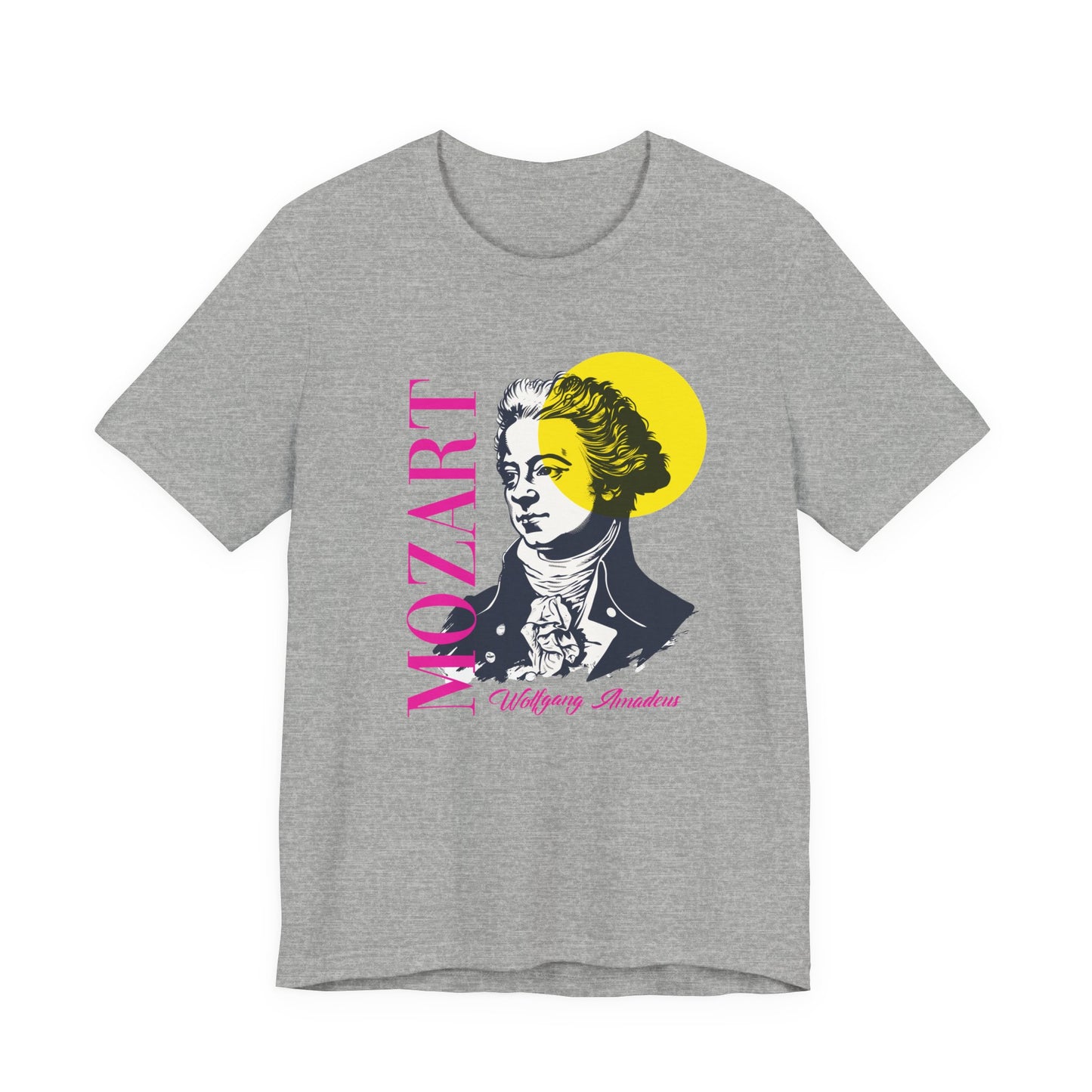Mozart Sun T-Shirt: Classical Music T-Shirt, Mozart Shirt, Wolfgang Amadeus Mozart Gift, Mozart Tribute Tee