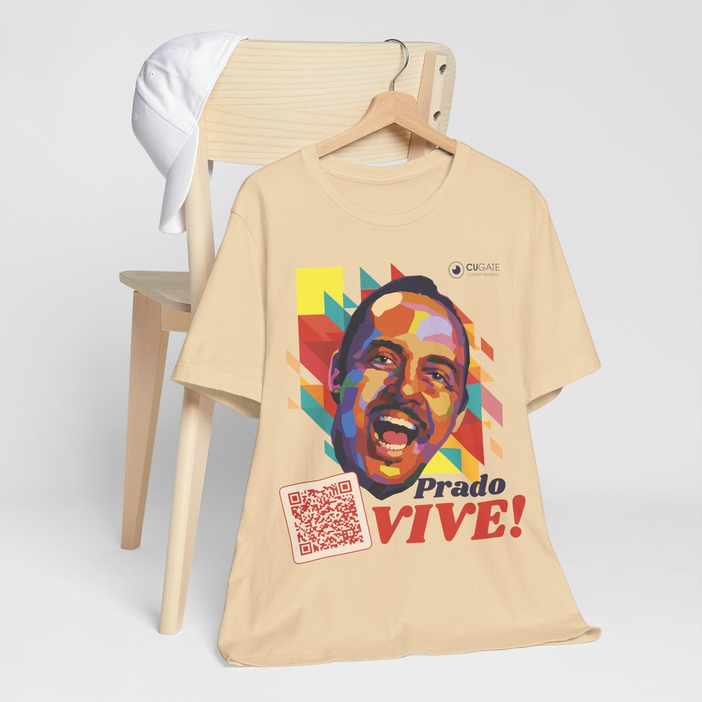 Mambo - Prado Vive T-Shirt, Mambo T-Shirt Latin Music T-Shirt (QR-Playlist Included)