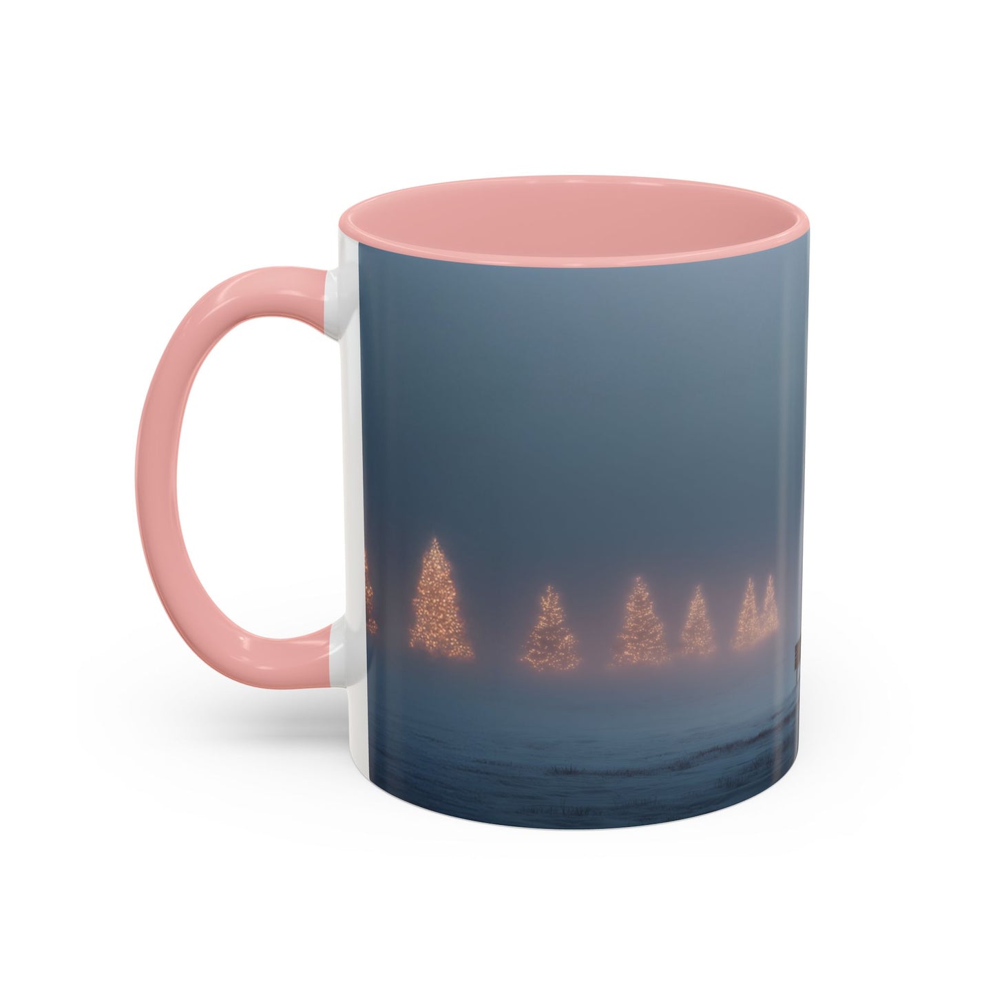 A Peaceful Christmas Mug (USA) - Landscape Mug, Winter Mug, Holiday Mug, Christmas Mug, Classical Music Mug