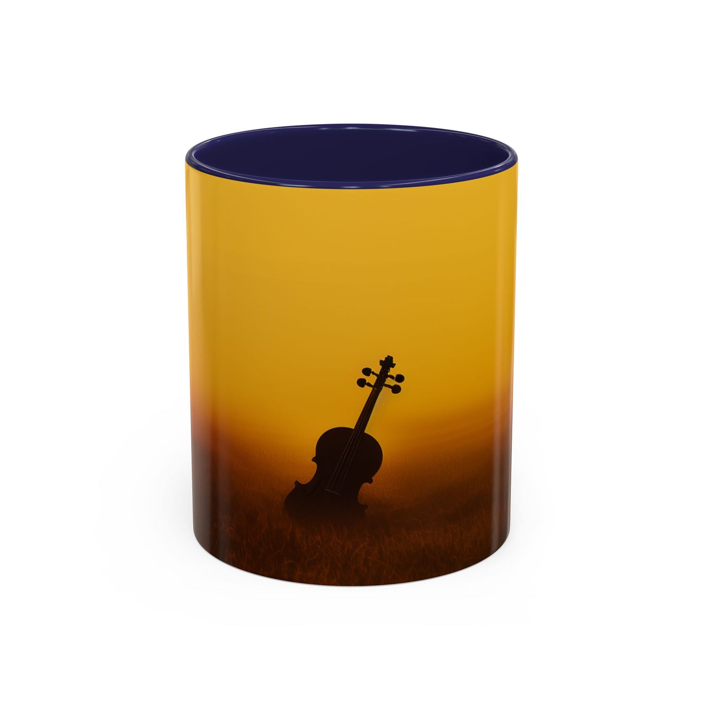 Summer & Strings Mug (EU) - Classical Violin Poster, Summer Print, Classical Music Print, Calm Music Poster, Stings Lovers Print