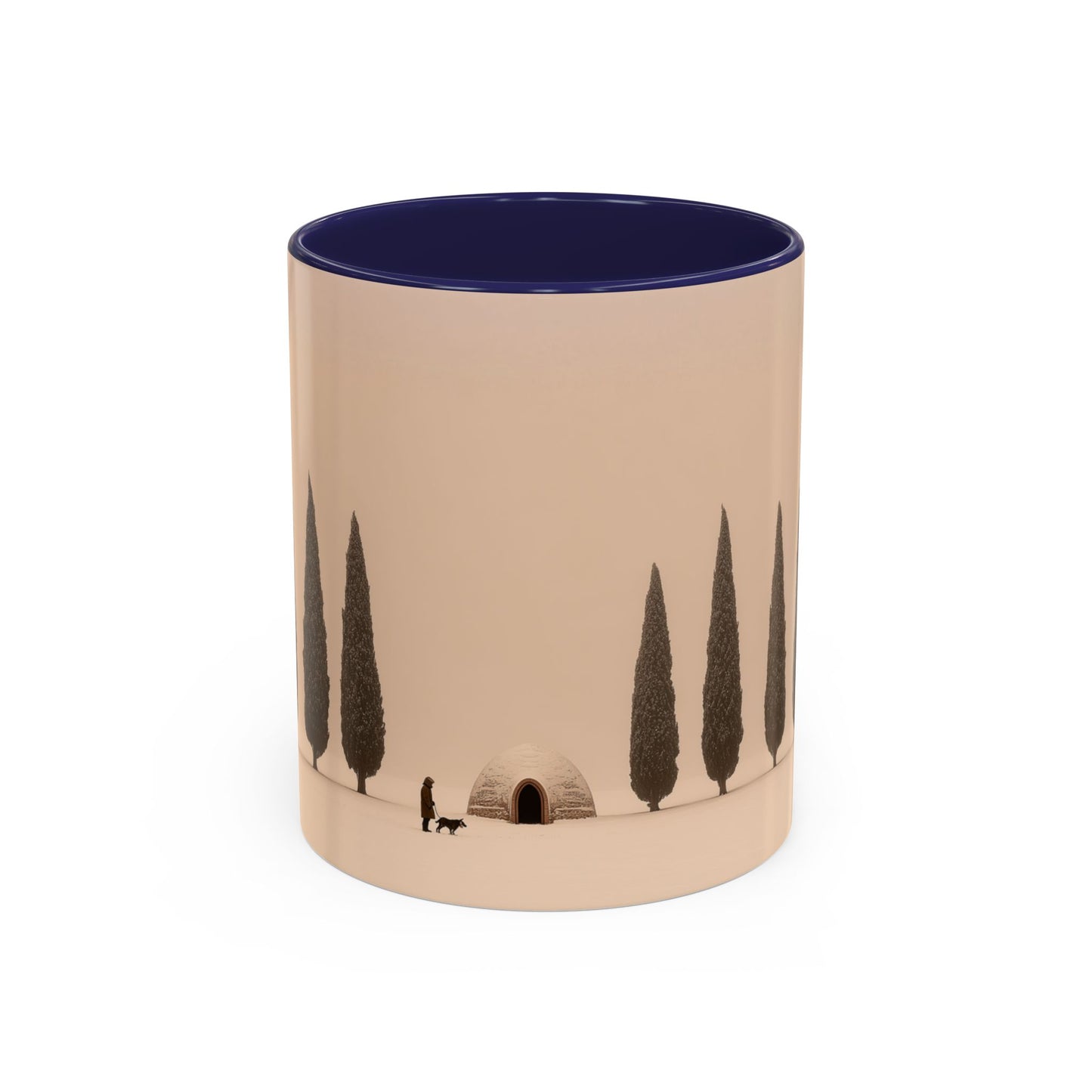 Snowy Days Mug (EU) - Calm Classical Music Mug, Winter Mug, Snow Mug, Mozart Inspired Mug, Bach Inspired Mug