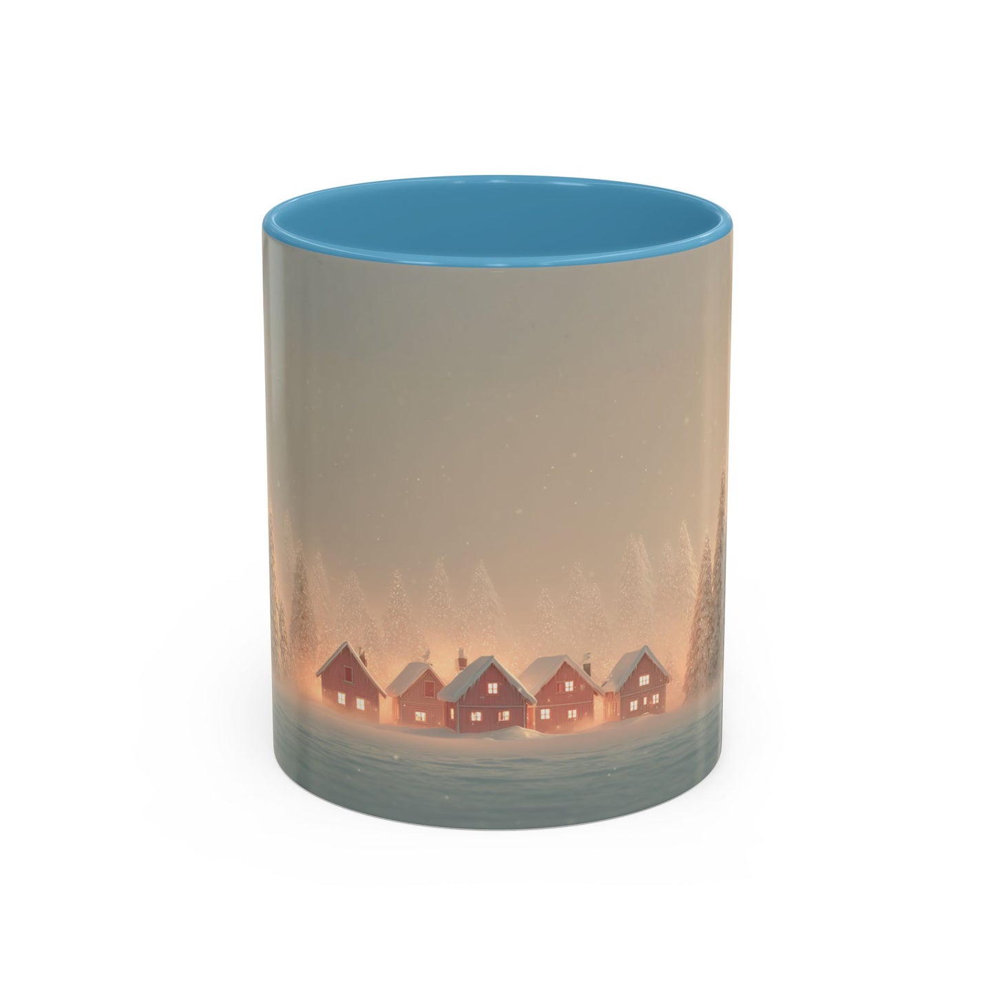 Christmas with Strauss Mug (USA) - Classical Christmas Mug, Christmas Countryside Mug, Holiday Classics Mug, Richard Strauss Inspired Mug