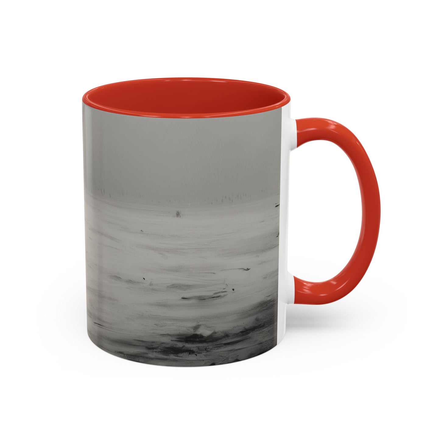 A Melancholy Winter Mug (EU) - Landscape Mug, Winter Mug, Holiday Mug, Christmas Mug, Classical Music Mug
