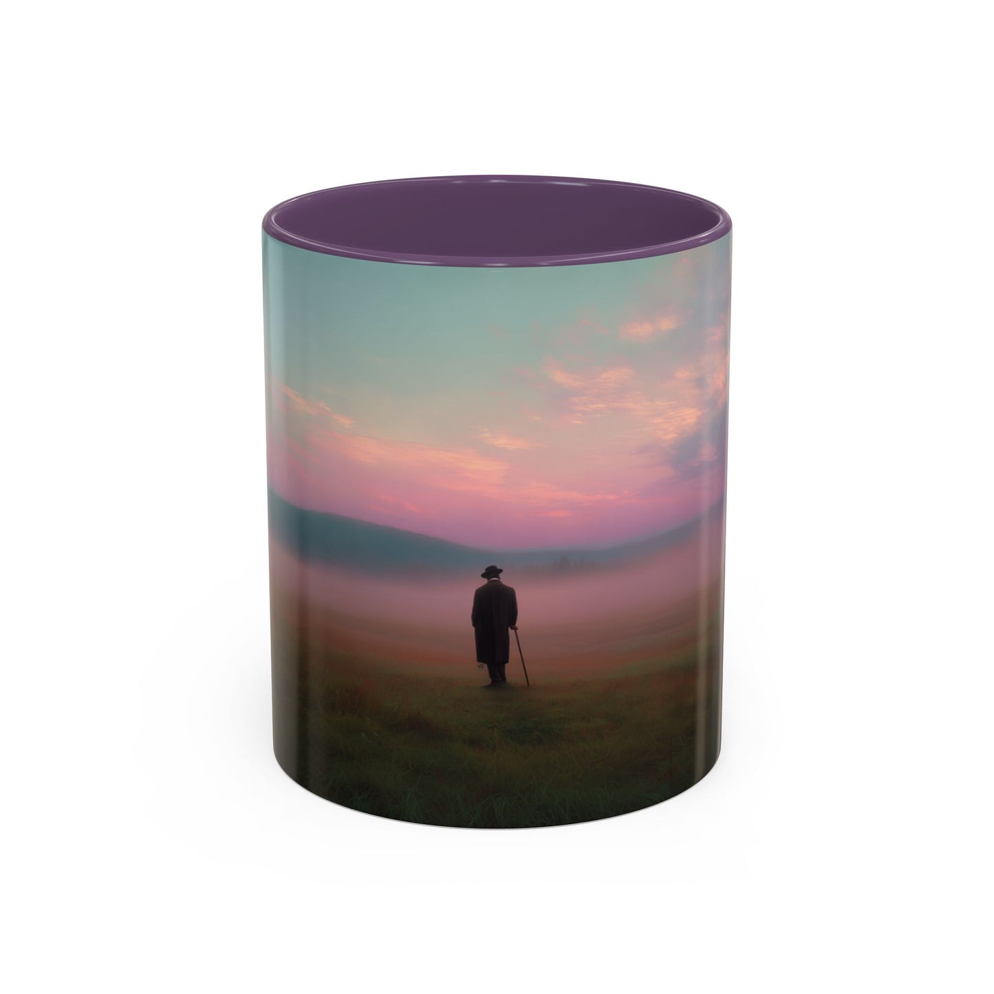 Classical Relaxation Mug (EU) - Calming Mug, Beethoven Inspired Mug, Self-Care Mug, Thoughtful Mug, Peaceful Scenery Mug