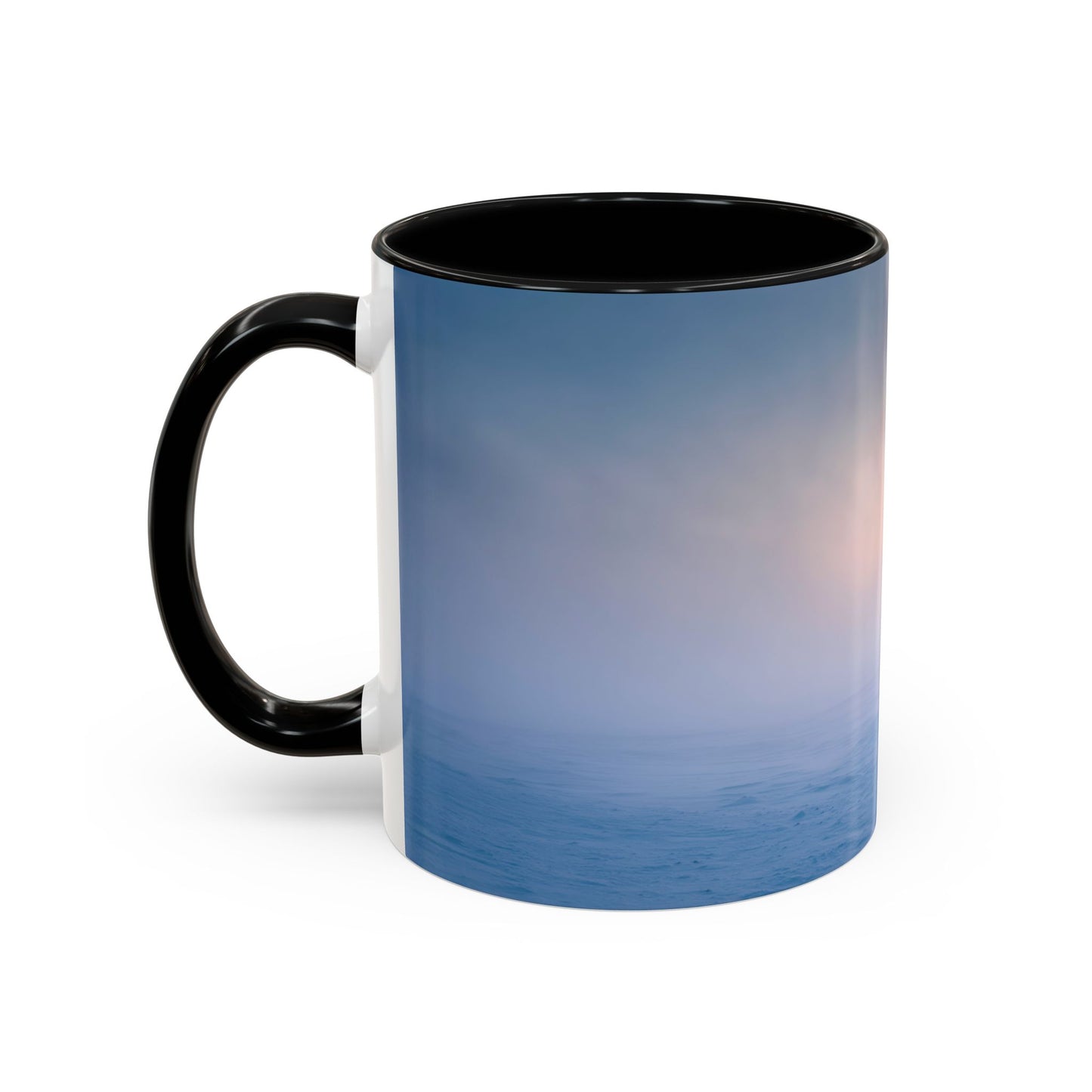 Music for the Lonely Mug (USA) - Calm Classical Music Mug, Pinguin Mug, Winter Mug, Snow Mug, Mozart Inspired Mug, Bach Inspired Mug