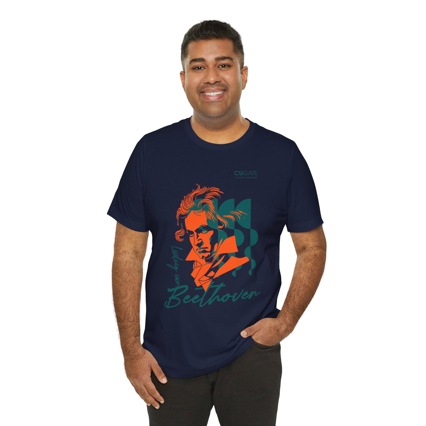 Beethoven T-Shirt (Dark): Classical Music T-Shirt, Beethoven Shirt, Ludwig van Beethoven Gift
