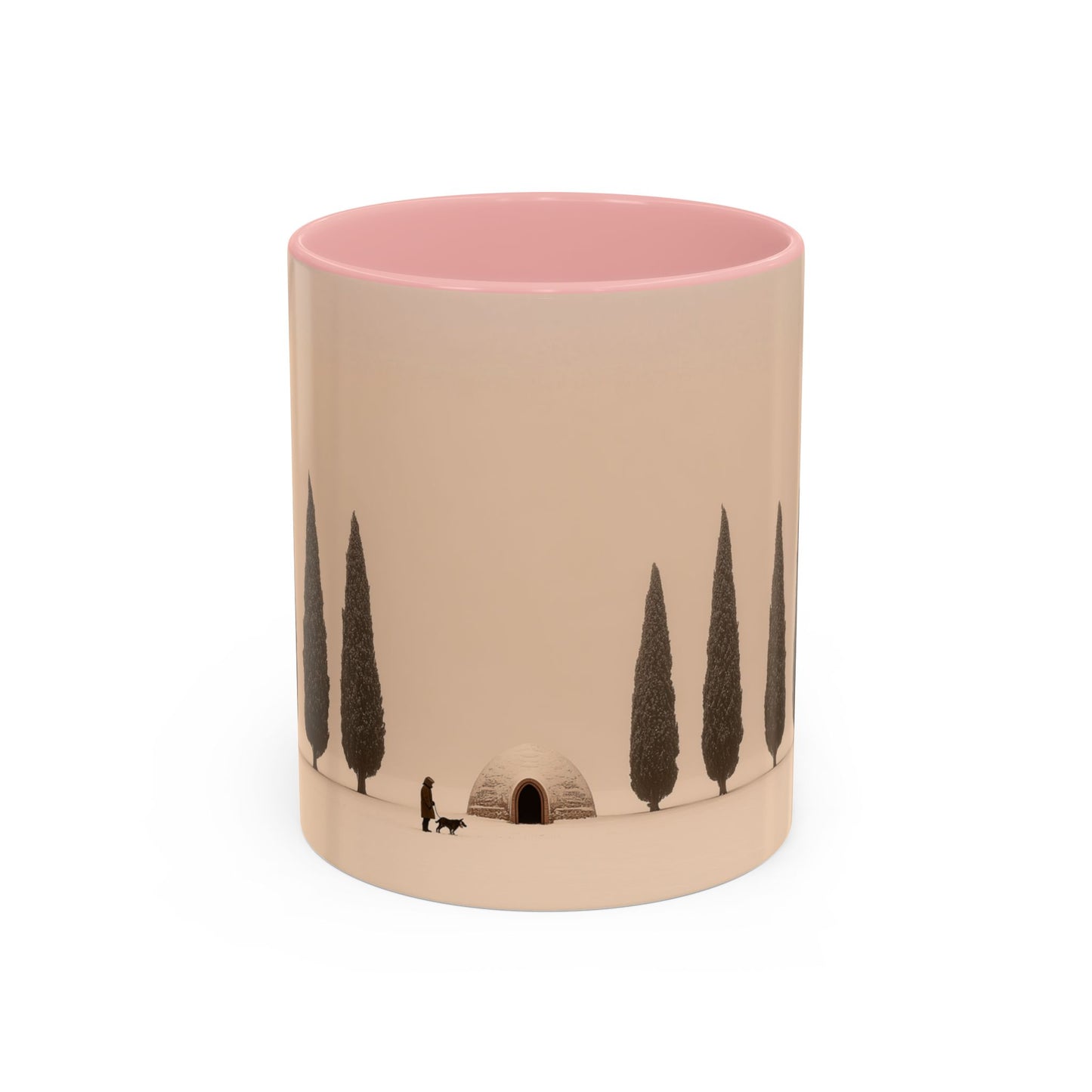 Snowy Days Mug (EU) - Calm Classical Music Mug, Winter Mug, Snow Mug, Mozart Inspired Mug, Bach Inspired Mug
