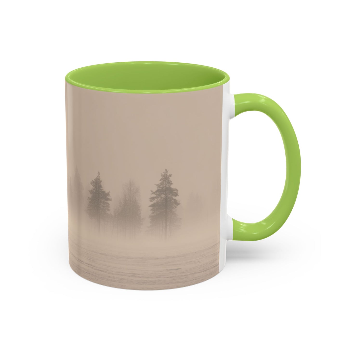 Winter Morning Mug (EU)- Classical Music Mug, Mozart Vivaldi & Bach Inspired Mug, Winter Mug, Soft Morning Mug, Wilderness Mug