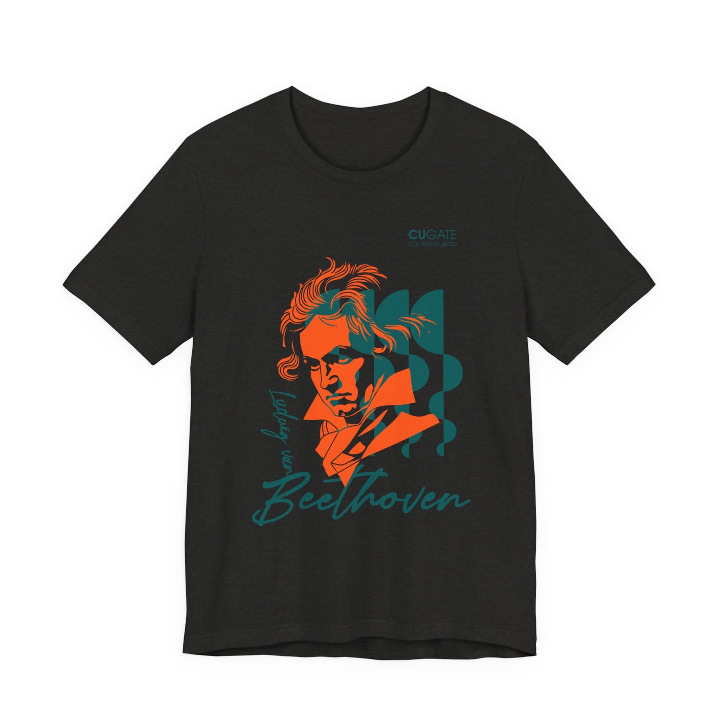 Beethoven T-Shirt (Dark): Classical Music T-Shirt, Beethoven Shirt, Ludwig van Beethoven Gift