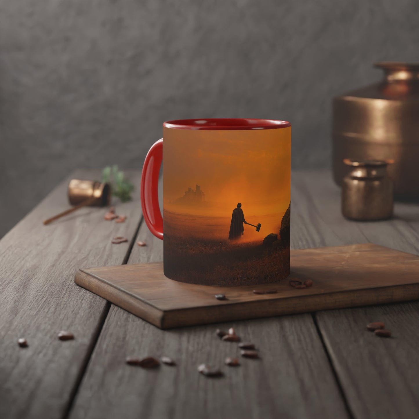 Classical Music but Hard Mug (EU) - Powerful Music Mug, Intense Music Mug, Music Enthusiast Mug, Fantasy Movie Mug