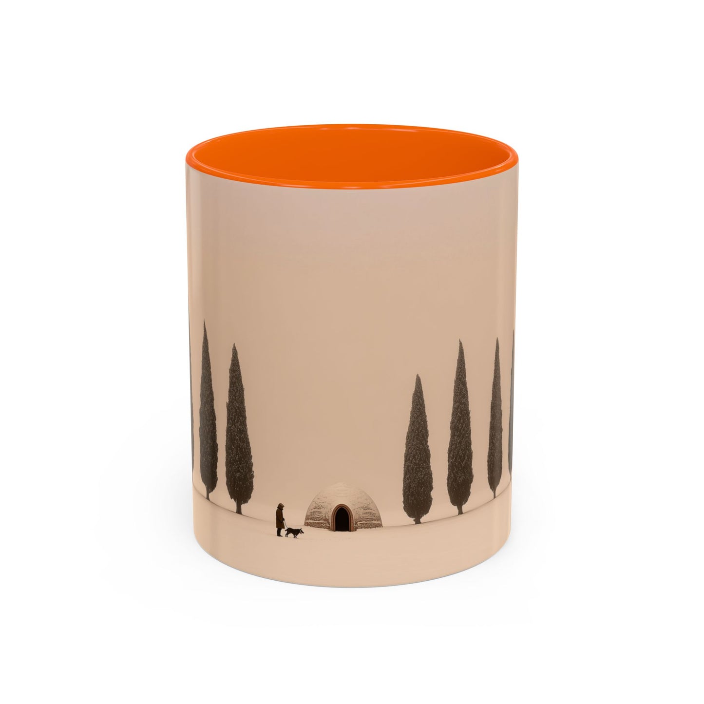Snowy Days Mug (USA) - Calm Classical Music Mug, Winter Mug, Snow Mug, Mozart Inspired Mug, Bach Inspired Mug