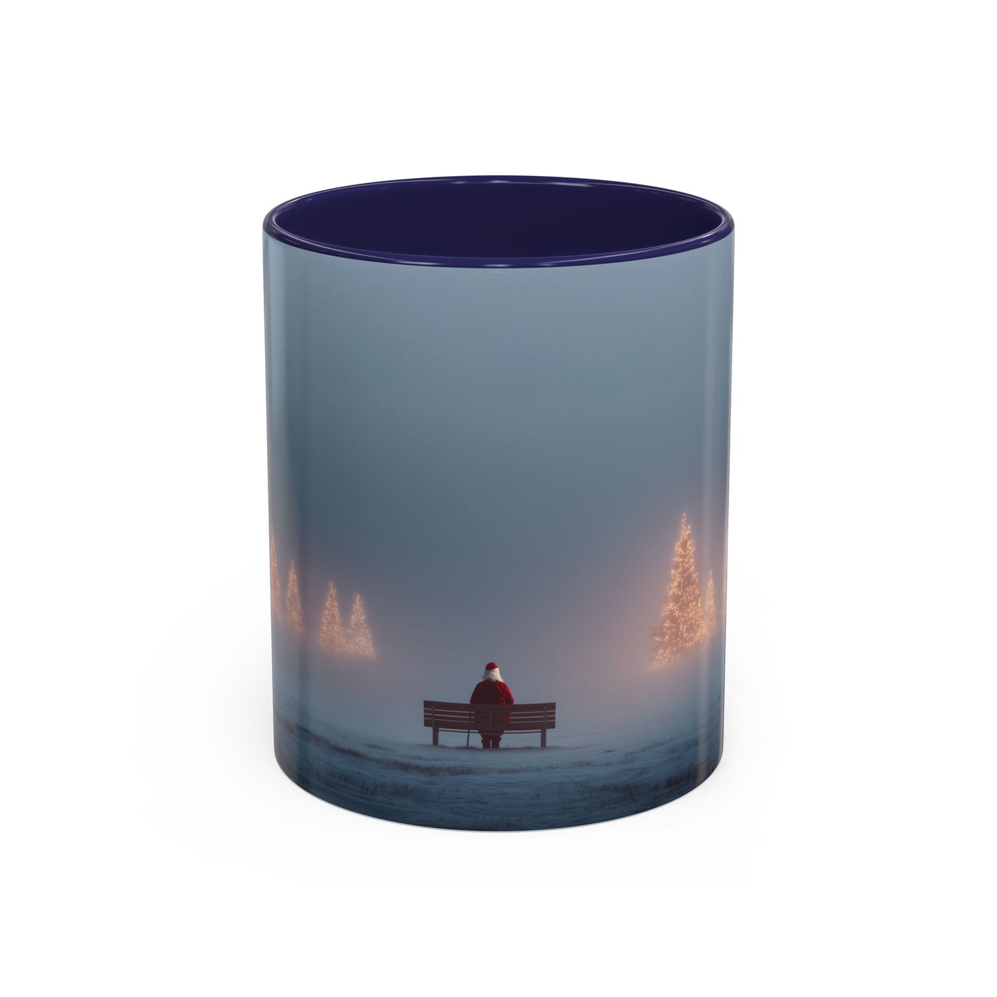 A Peaceful Christmas Mug (USA) - Landscape Mug, Winter Mug, Holiday Mug, Christmas Mug, Classical Music Mug