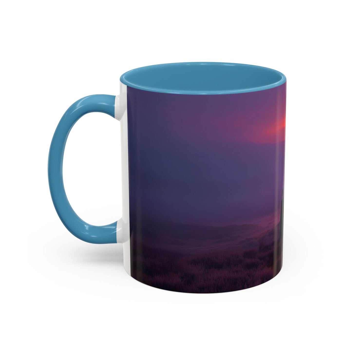 Classical Sunset Mug (USA) - Sundown Mug, Nightfall Mug, Evening Mug, Landscape Art Mug, Sunset Mug
