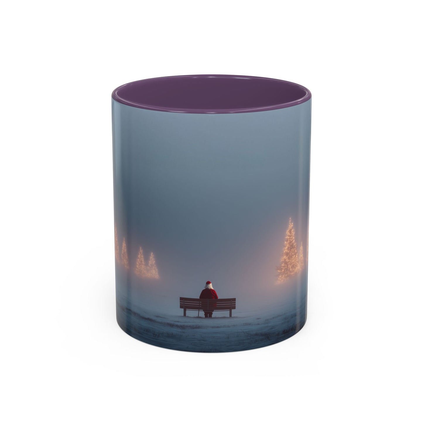 A Peaceful Christmas Mug (USA) - Landscape Mug, Winter Mug, Holiday Mug, Christmas Mug, Classical Music Mug