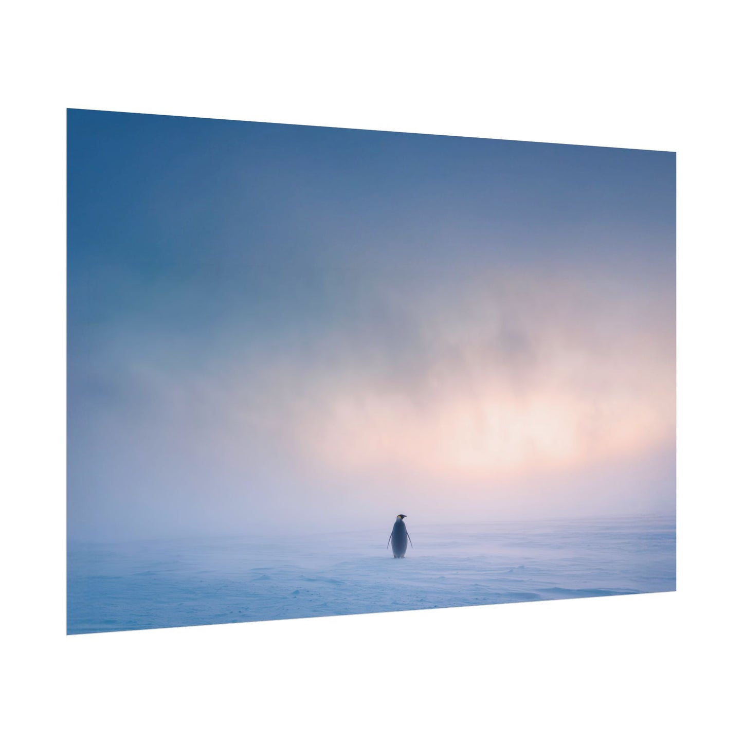 Without Words: Music for the Lonely - Calm Classical Music Poster, Winter Print, Snow Poster, Mozart Inspired Print, Bach Inspired poster