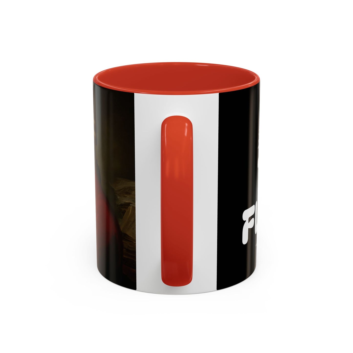 Two Flutes Mug in Black (EU) - Mozart Flute Quote Mug, Mozart Mug, Classical Music Mug, Funny Mozart Quote