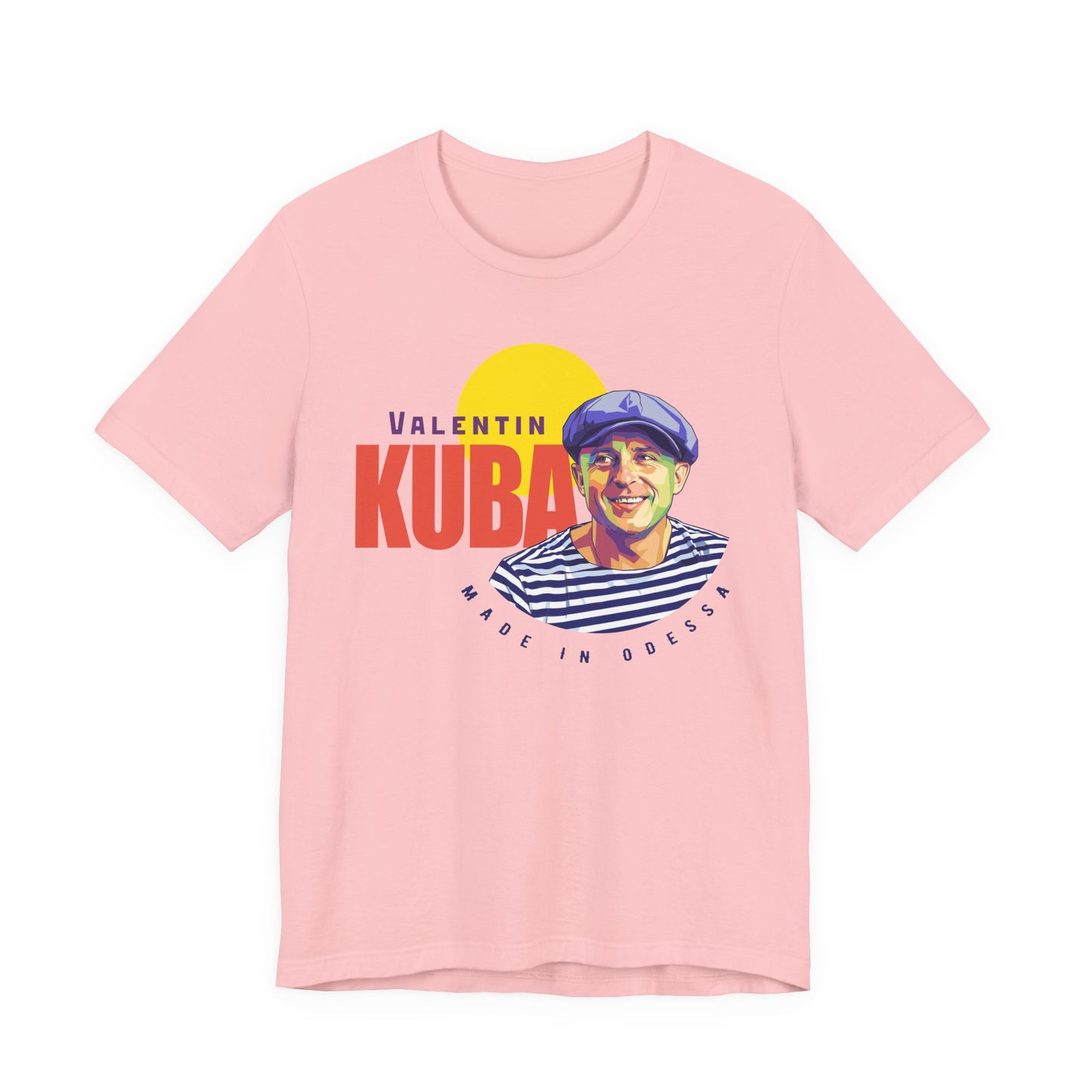 (ENG) Valentin Kuba T-Shirt (Light) - Klezmer Music T-Shirt, Odessa Music Shirt, Valentin Kuba Tee, Music from Ukraine Shirt