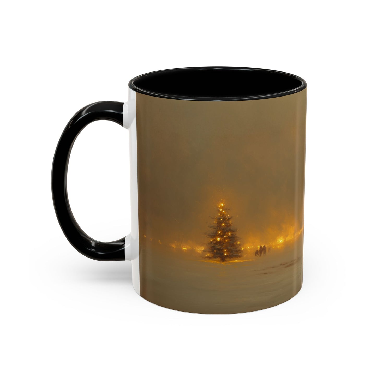 Romantic Christmas Mug (USA) - Classical Music Inspired Mug, Winter Wonderland Mug, Christmas Mug, Winter Mug, Christmas Lights Mug