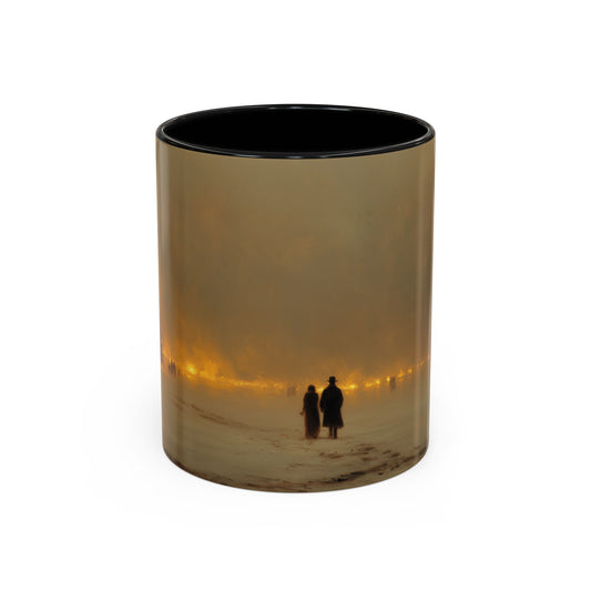 Romantic Christmas Mug (EU) - Classical Music Inspired Mug, Winter Wonderland Mug, Christmas Mug, Winter Mug, Christmas Lights Mug