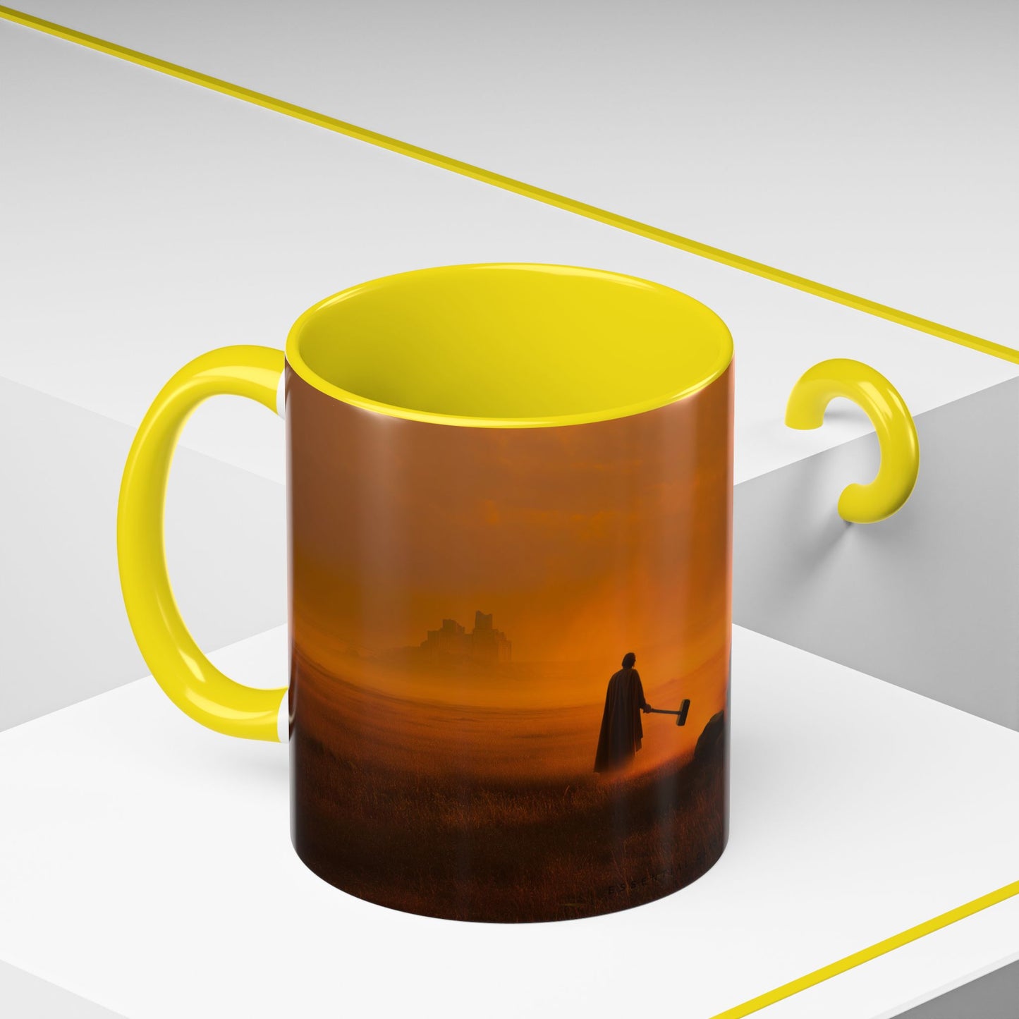 Classical Music but Hard Mug (EU) - Powerful Music Mug, Intense Music Mug, Music Enthusiast Mug, Fantasy Movie Mug
