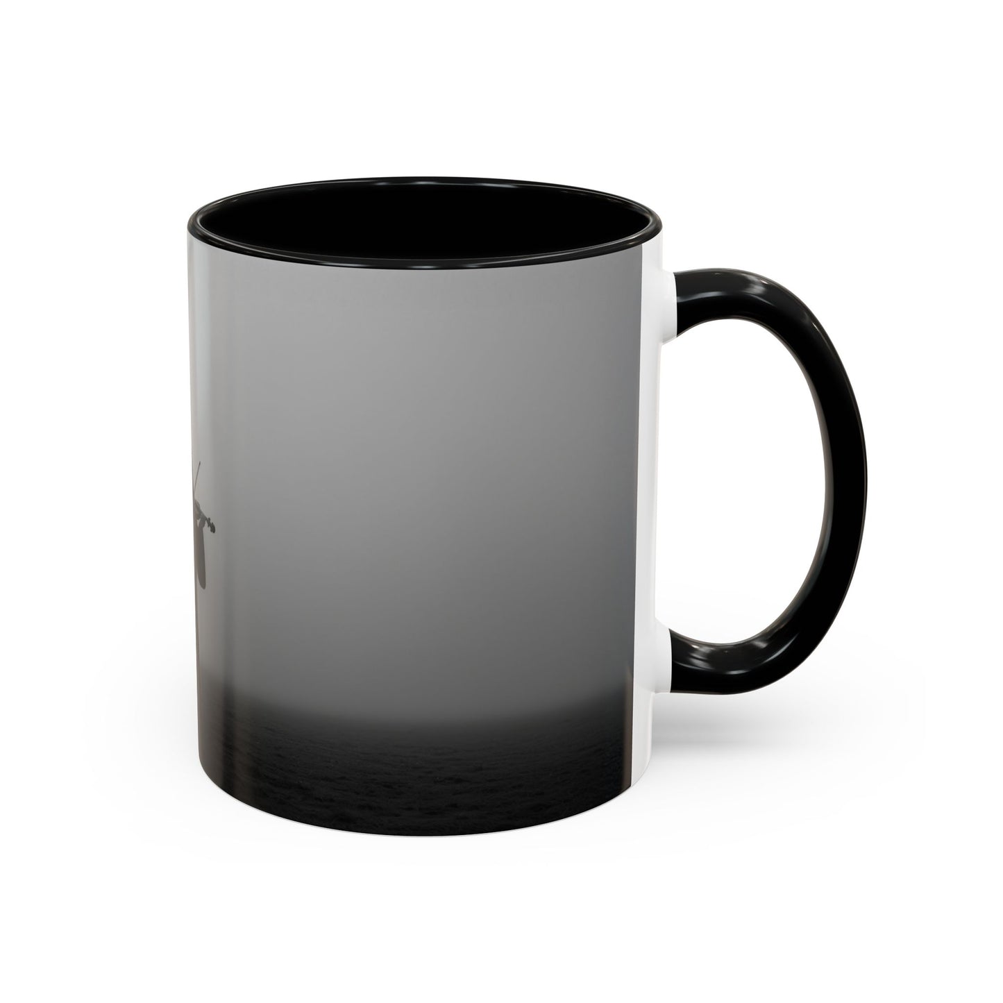 Dark Violin Mug (USA) - Dramatic Art Mug, Violin Mug, Haunting Art Mug, Dark Classical Music Mug