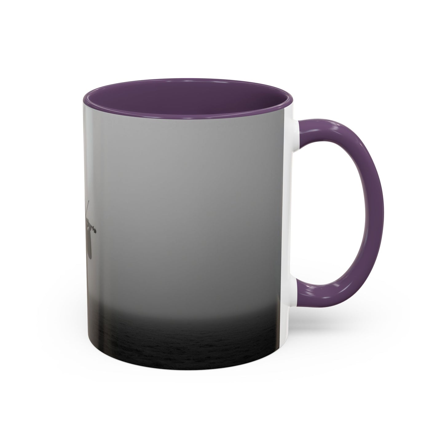 Dark Violin Mug (EU) - Dramatic Art Mug, Violin Mug, Haunting Art Mug, Dark Classical Music Mug