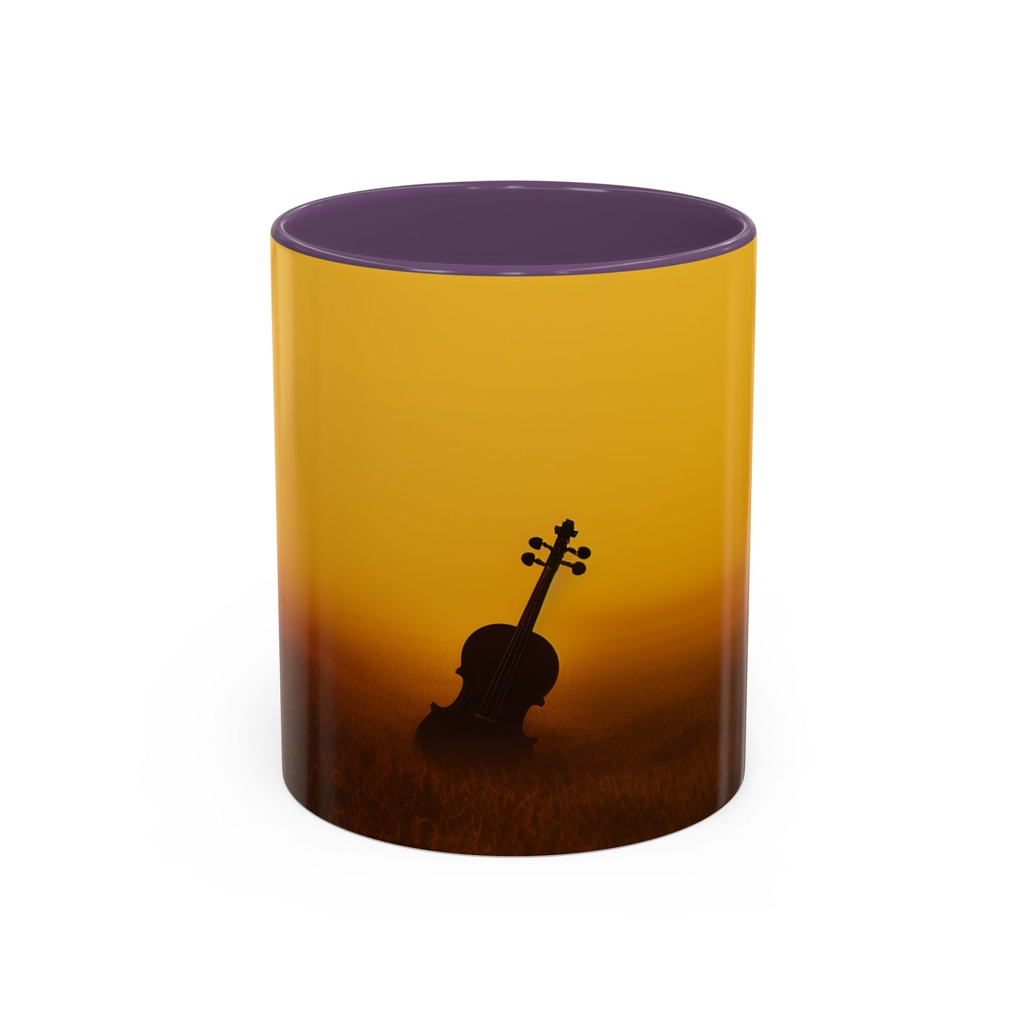 Summer & Strings Mug (EU) - Classical Violin Poster, Summer Print, Classical Music Print, Calm Music Poster, Stings Lovers Print