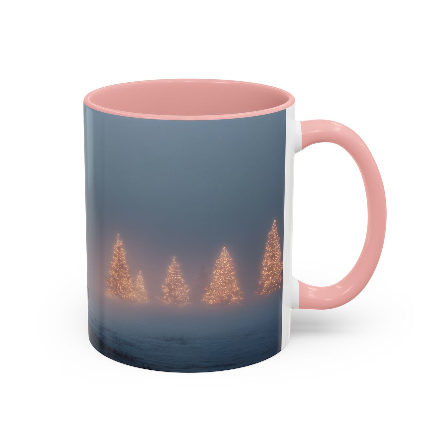 A Peaceful Christmas Mug (USA) - Landscape Mug, Winter Mug, Holiday Mug, Christmas Mug, Classical Music Mug