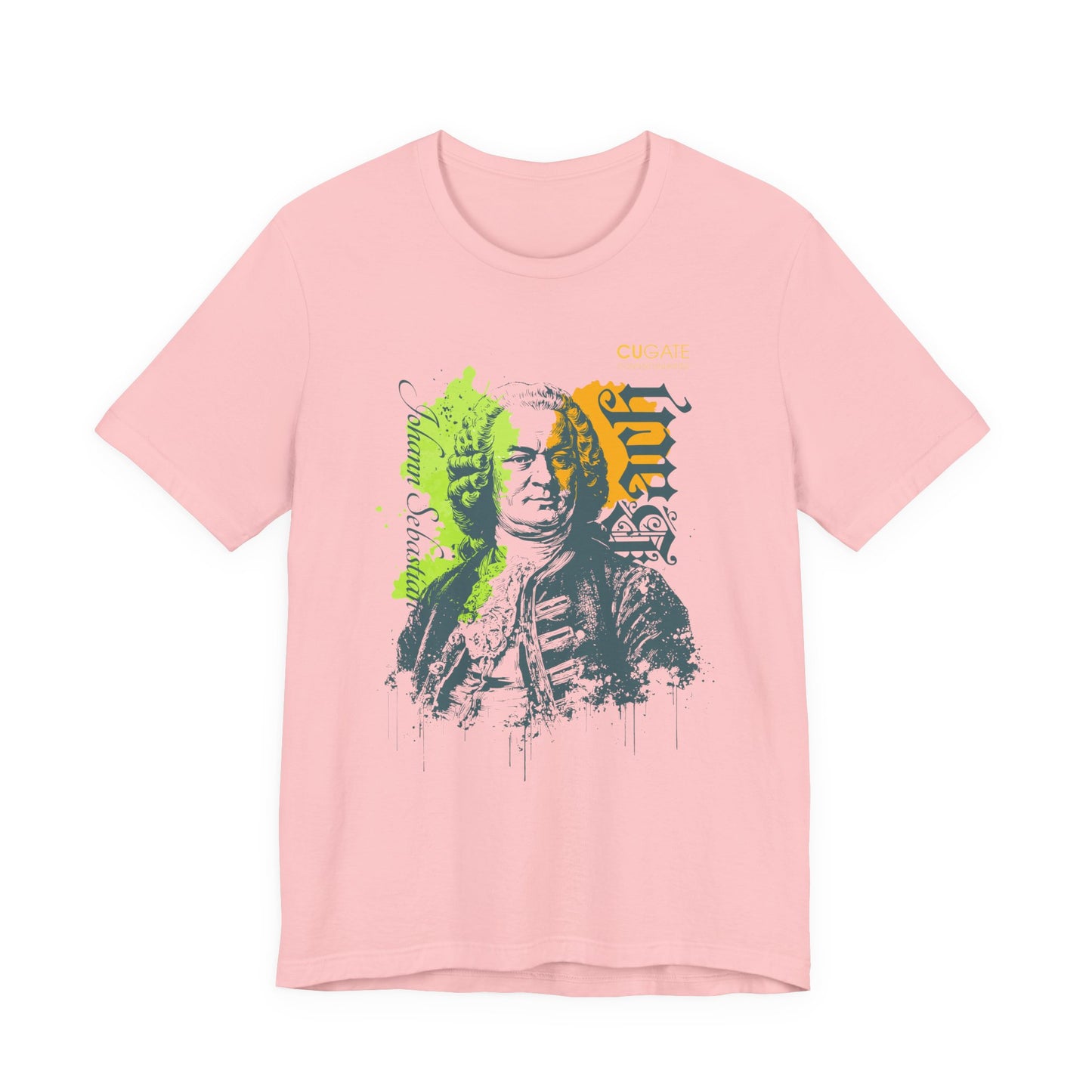 Bach T-Shirt (Light): Classical Music T-Shirt, Bach Shirt, Johann Sebastian Bach Gift