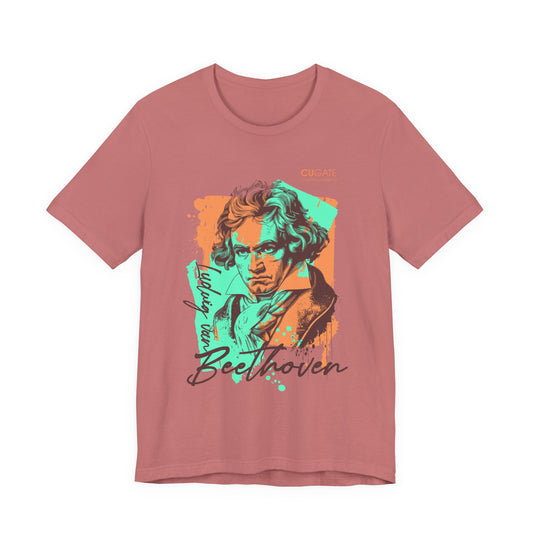 Beethoven T-Shirt (Light) : Classical Music T-Shirt, Beethoven Shirt, Ludwig van Beethoven Gift