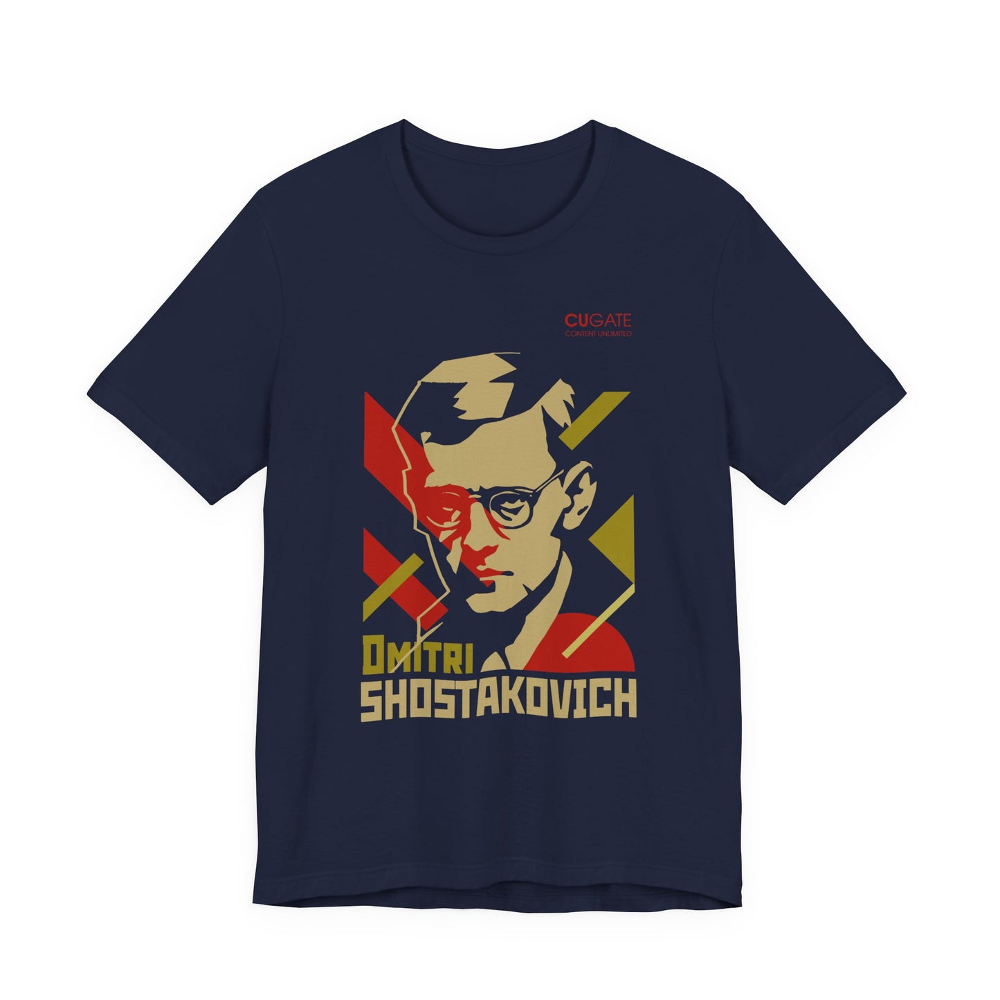Shostakovich T-Shirt (Dark): Classical Composer T-Shirt, Classical Music Shirt, Dmitri Shostakovich Tribute Tee