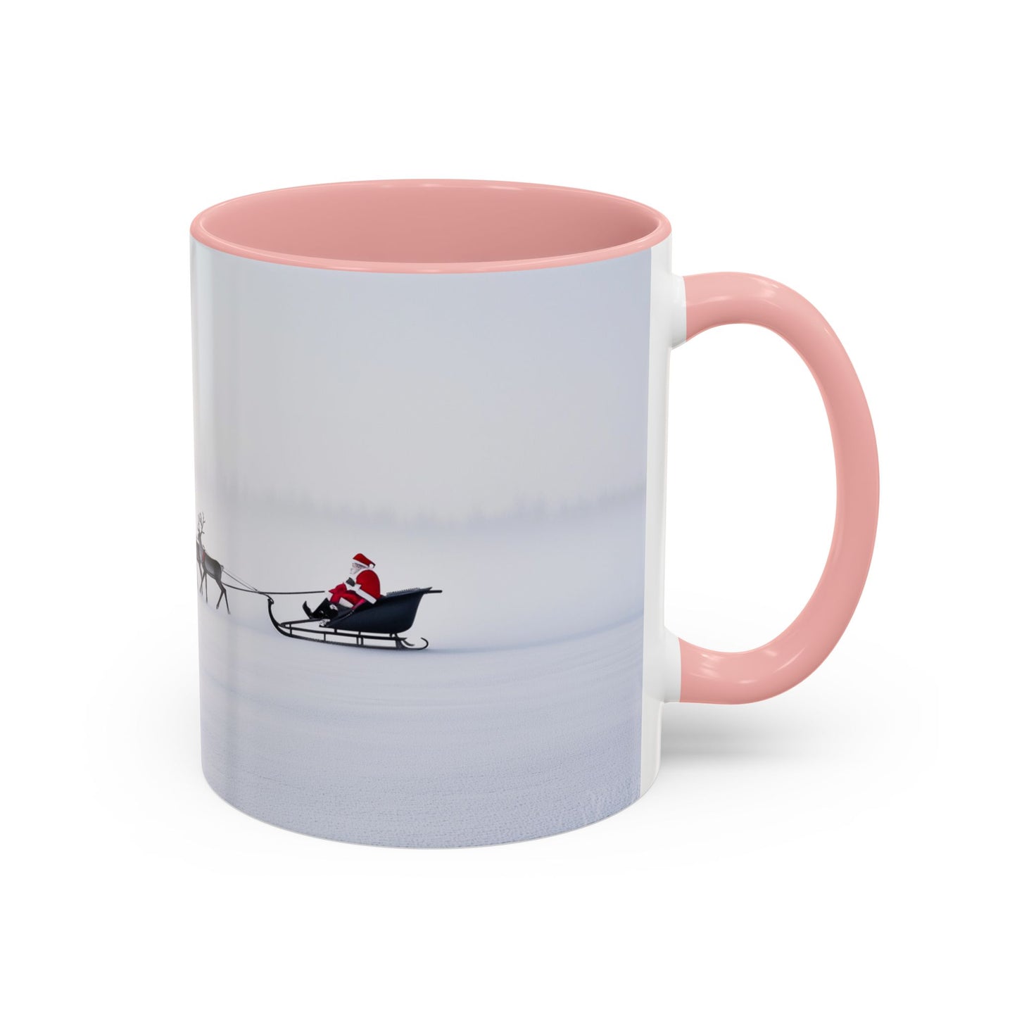 Christmas with Tchaikovsky Mug (USA)- Santa Sleigh Mug, Reindeer Mug, Santa Mug, Tchaikovsky Mug, Winter Mug, North Pole Mug