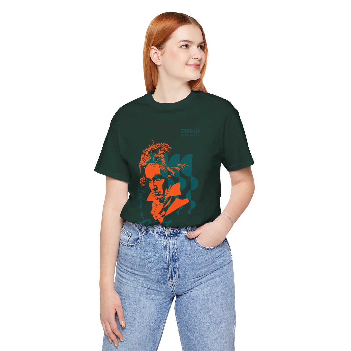 Beethoven T-Shirt (Dark): Classical Music T-Shirt, Beethoven Shirt, Ludwig van Beethoven Gift
