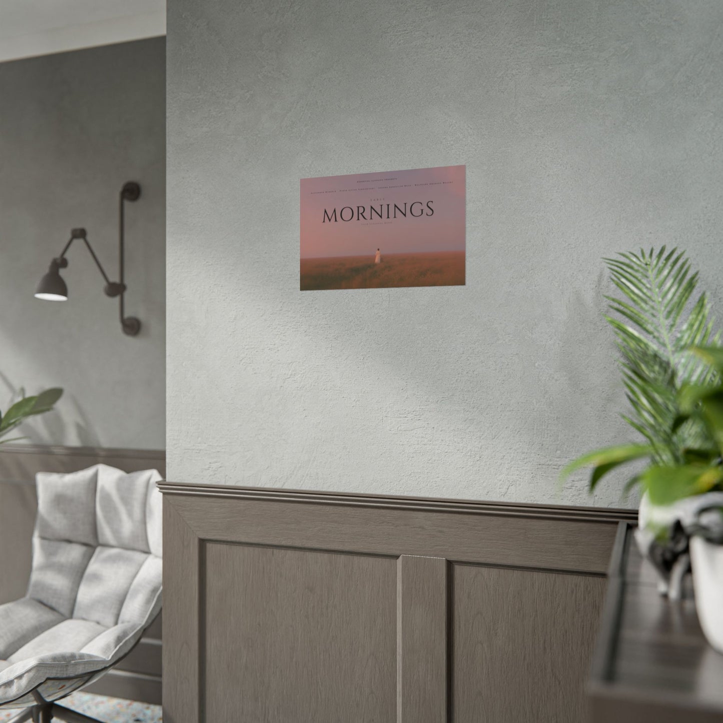 Early Mornings - Tranquil Moments Print, Relaxing Poster, Slow Morning Print, Peaceful Moments Poster