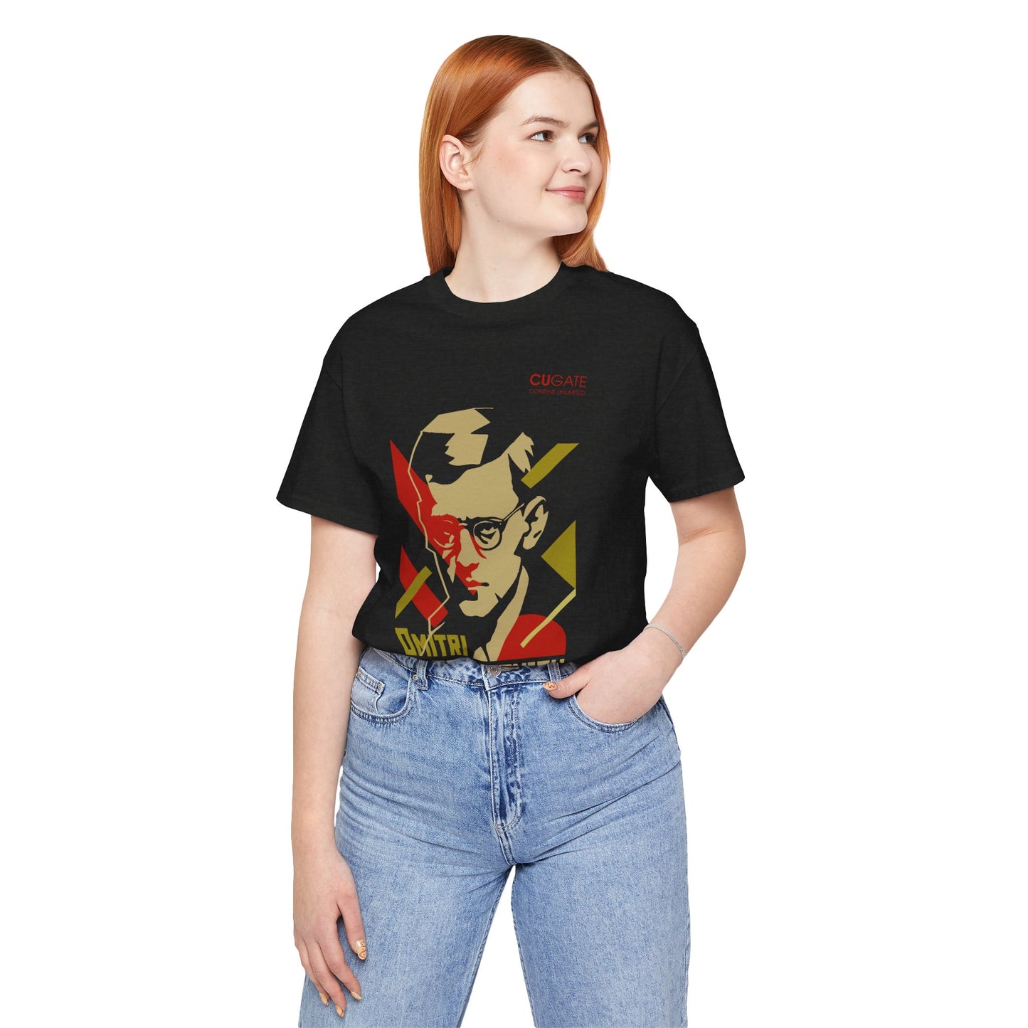 Shostakovich T-Shirt (Dark): Classical Composer T-Shirt, Classical Music Shirt, Dmitri Shostakovich Tribute Tee