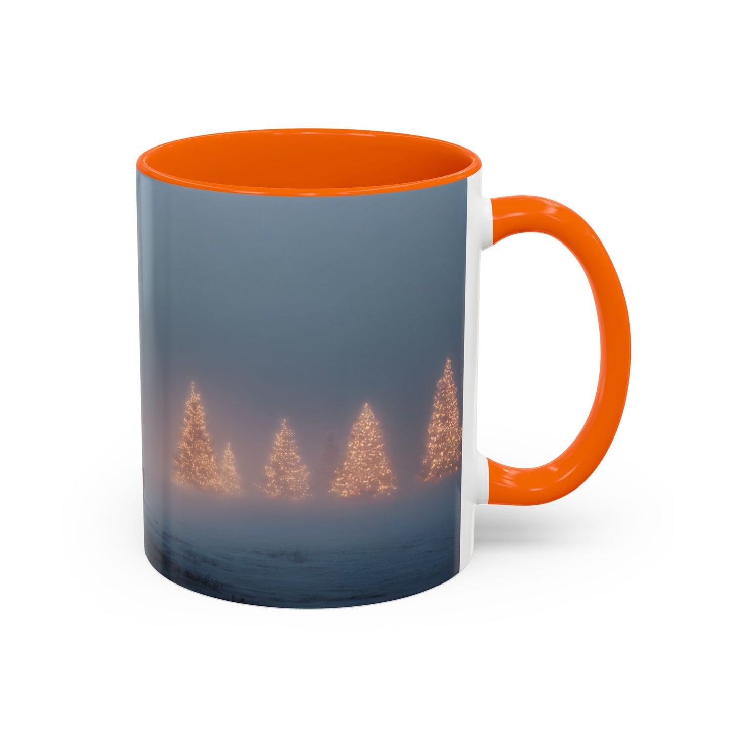 A Peaceful Christmas Mug (USA) - Landscape Mug, Winter Mug, Holiday Mug, Christmas Mug, Classical Music Mug