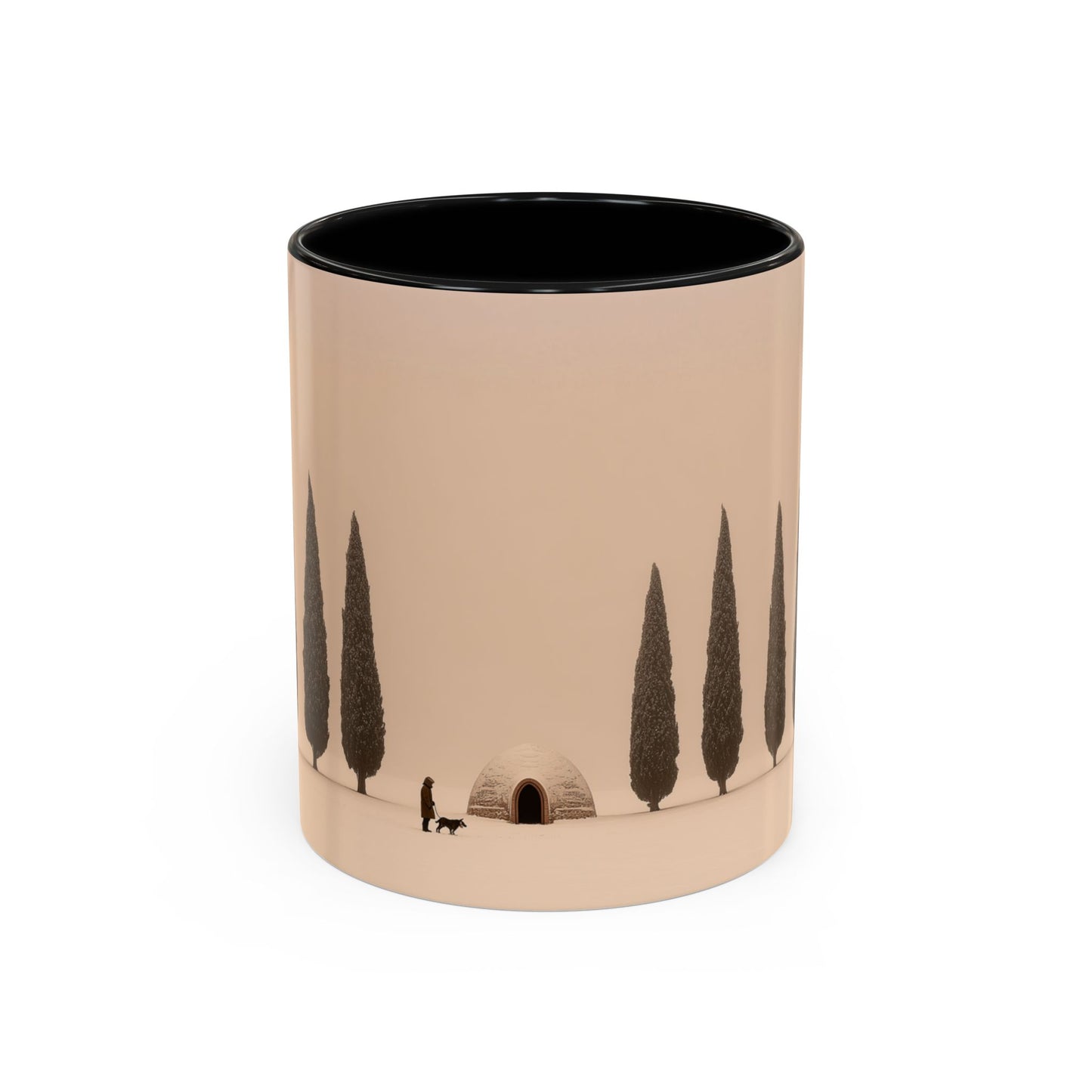 Snowy Days Mug (EU) - Calm Classical Music Mug, Winter Mug, Snow Mug, Mozart Inspired Mug, Bach Inspired Mug