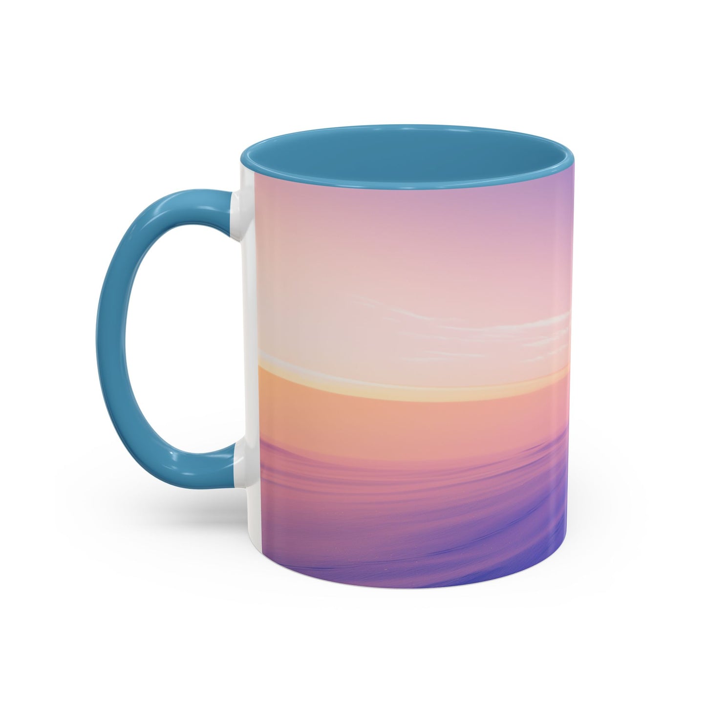 Christmas Choir Mug (USA) - Heavenly Voices Poster, Chapel Print, Snow Sunrise Print, Christmas Poster, Winter Print, Choir Concert Poster